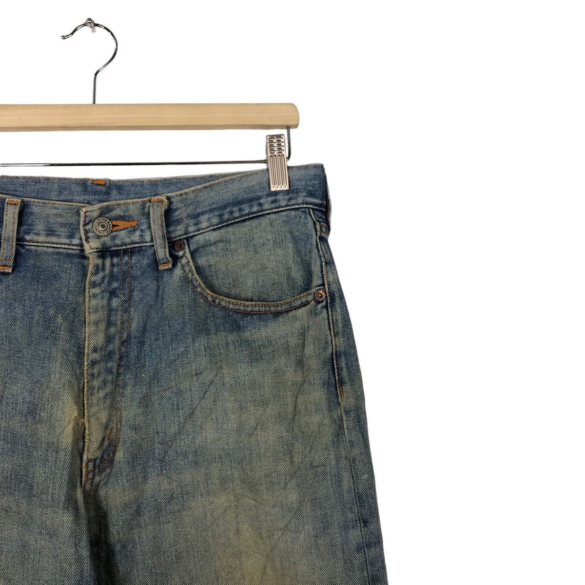 Japanese Brand 🔥90’s Vintage Distressed Denim Jeans Bobson USA Made Size US 32 / EU 48 - 5 Thumbnail