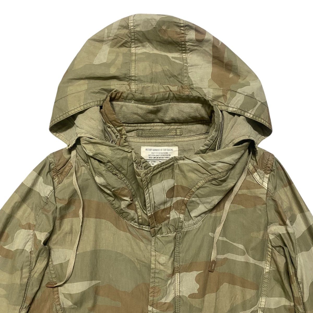 GOA Vintage Goa Military Bono Jacket Hooded Size US S / EU 44-46 / 1 - 4 Thumbnail