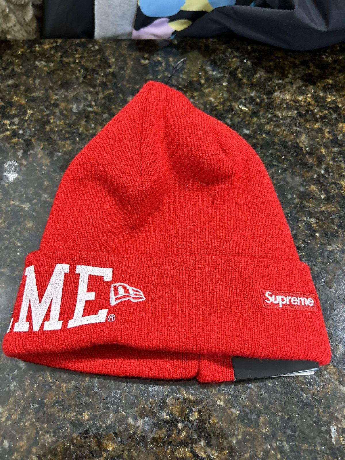 New Era × Supreme Supreme x new era varsity beanie Size ONE SIZE - 2 Thumbnail