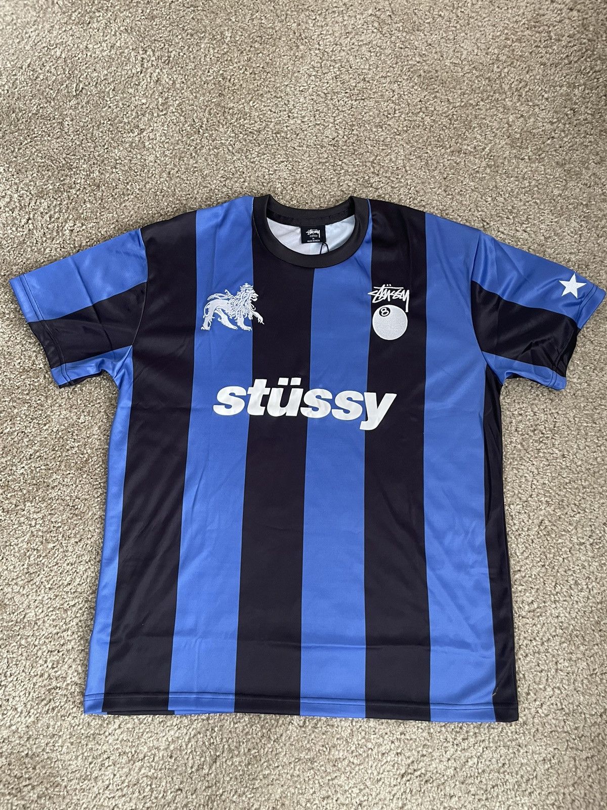 Stussy STUSSY KIT SOCCER JERSEY | Grailed