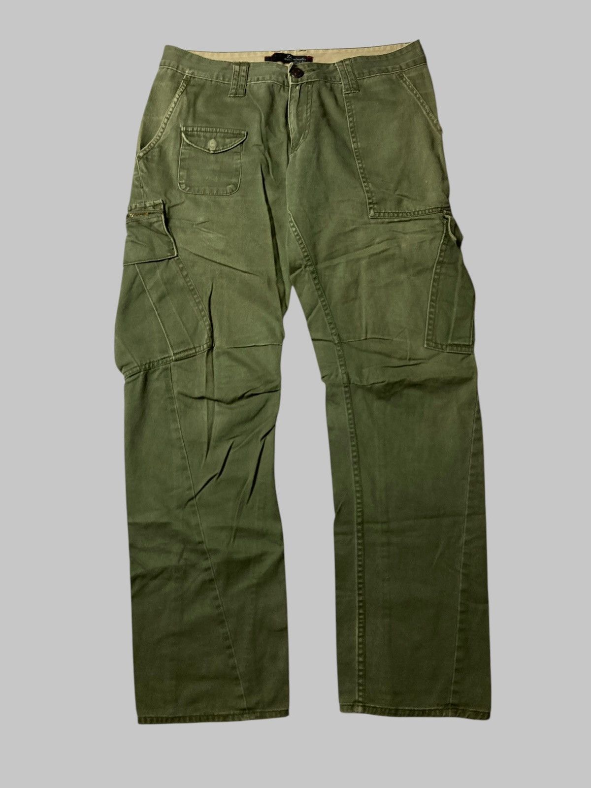 Hysteric Glamour × Japanese Brand × Tete Homme DOMINATE Fatigue Cargo Pants Big Pocket Millitary Unique💥 Size US 32 / EU 48 - 1 Thumbnail