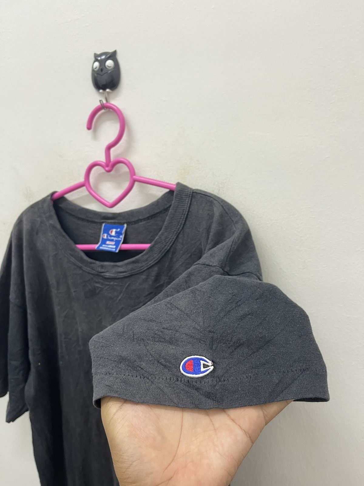Champion Rare 90s Vintage CHAMPION Made In USA Thrashed Size US L / EU 52-54 / 3 - 2 Thumbnail