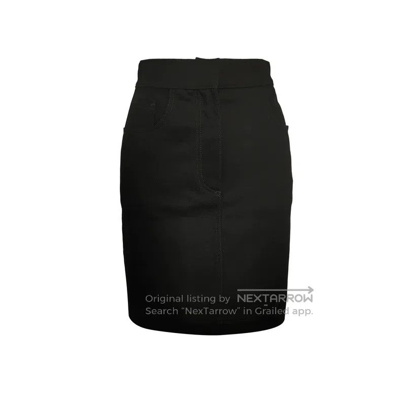 Fendi Fendi Cotton solid half skirt Size 25" / US 0 / IT 36 - 1 Thumbnail