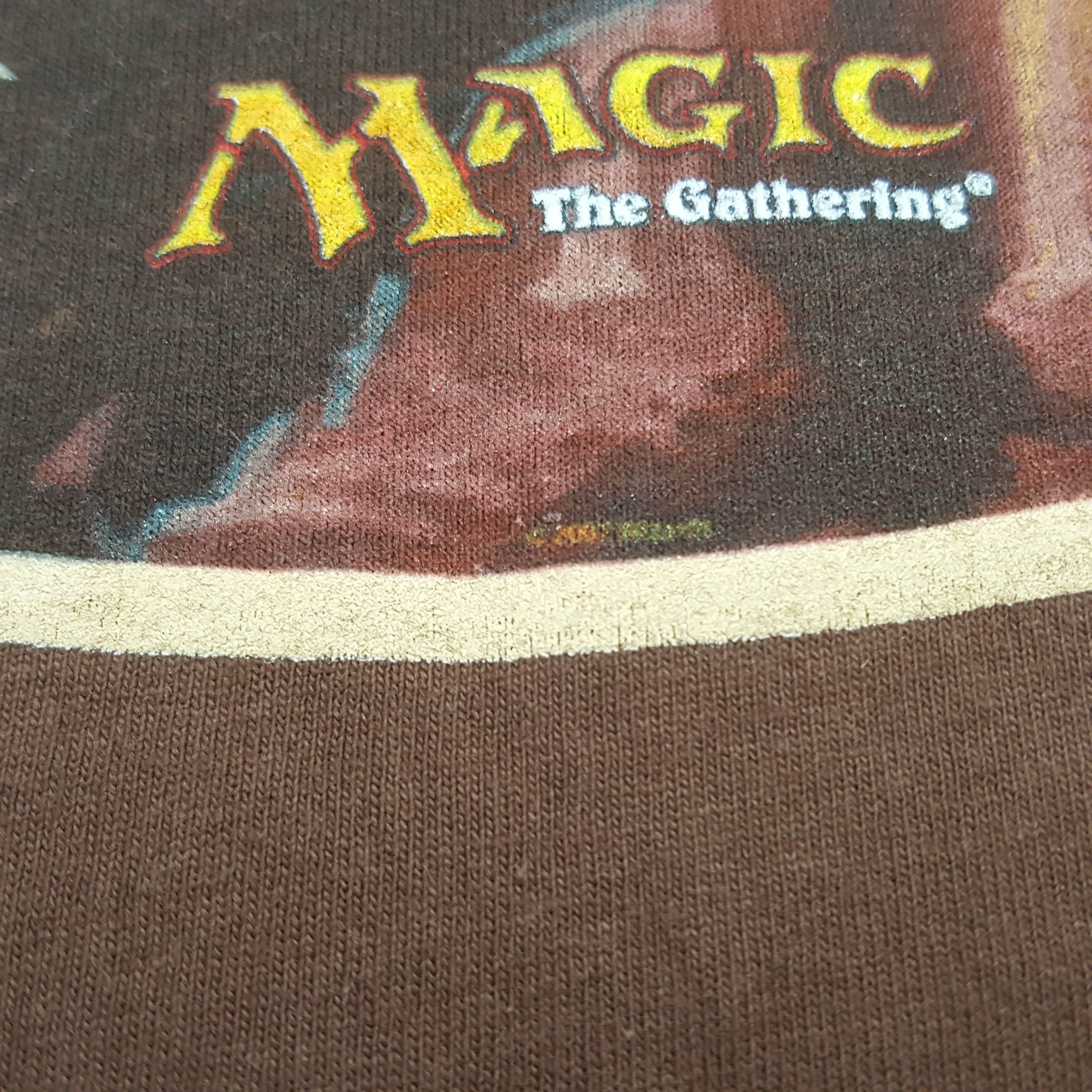 Playstation Vintage Magic The Gathering Mirrodin Future Sight Tshirt Size US L / EU 52-54 / 3 - 9 Thumbnail