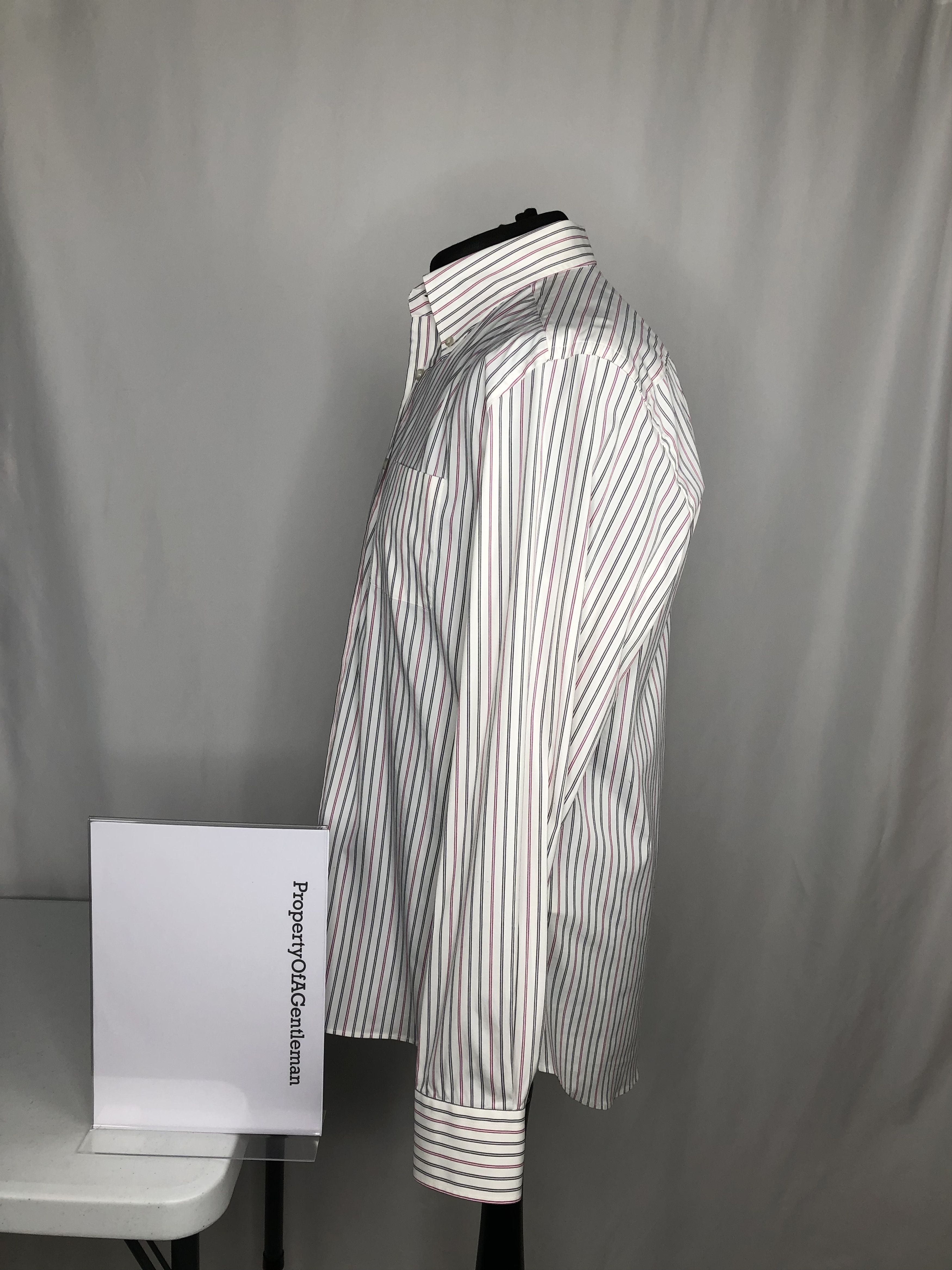 Prada Prada Striped Shirt Size US L / EU 52-54 / 3 - 2 Thumbnail
