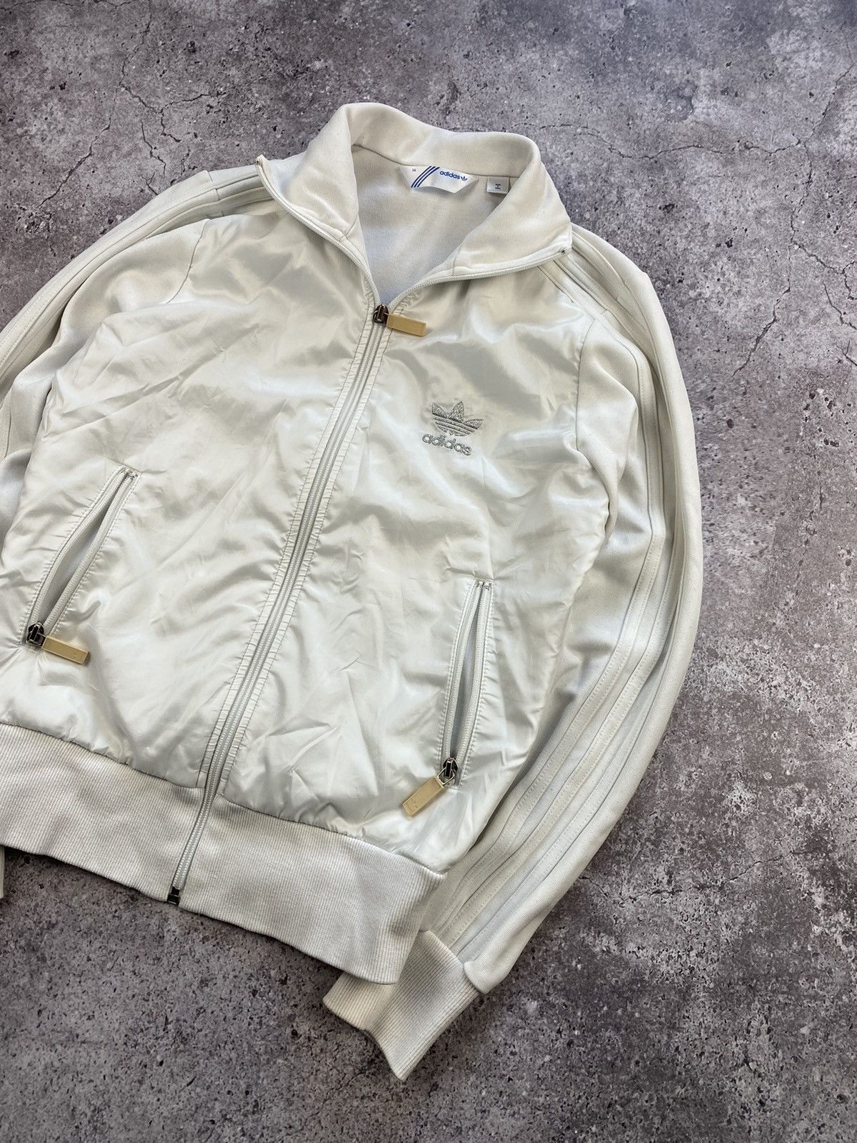 Adidas Adidas Junya Watanabe Vintage Women Track Jacket 3-Stripes Size S / US 4 / IT 40 - 2 Thumbnail