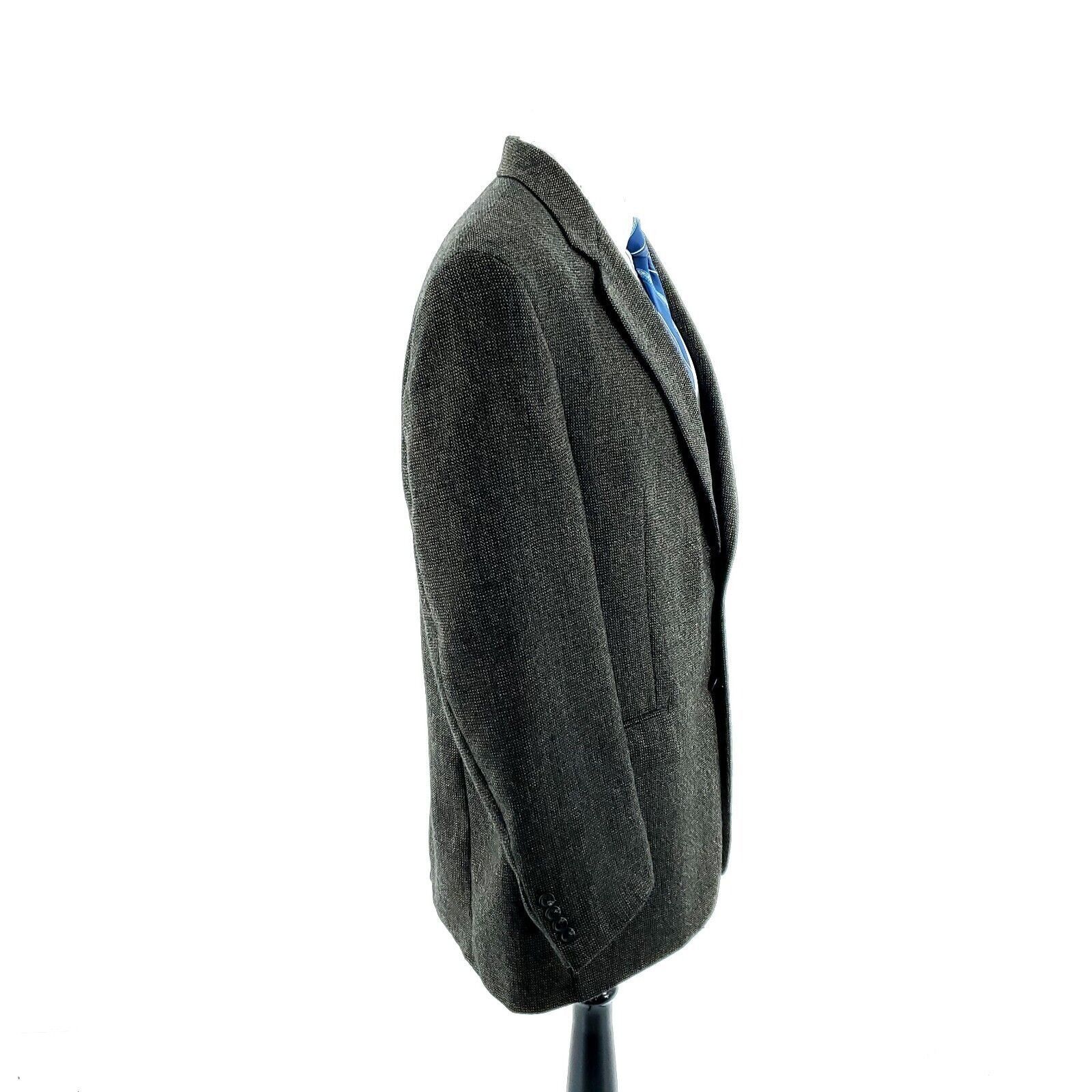 Chaps Ralph Lauren Chaps Ralph Lauren Tweed Wool Alpaca 2 Button Sport Coat 44L Size 44L - 6 Thumbnail