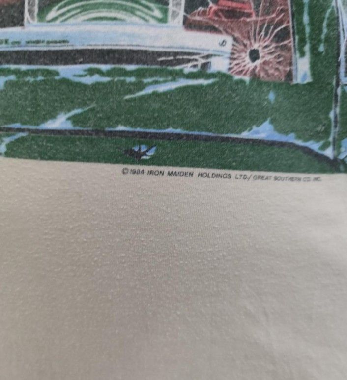 Band Tees Vintage tee iron maiden camo Size US M / EU 48-50 / 2 - 3 Thumbnail