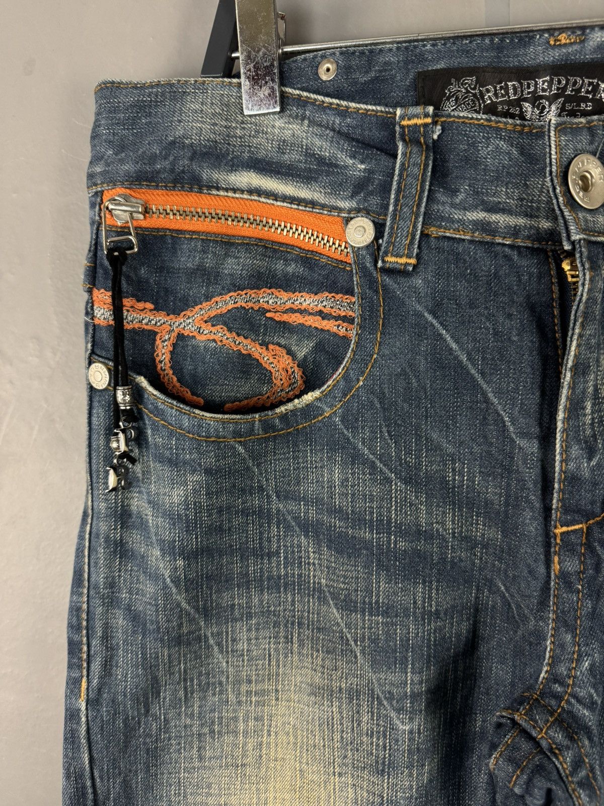 Vintage VINTAGE REDPAPPER JAPANESE STYLE DISTRESSED DENIM Size US 30 / EU 46 - 8 Thumbnail