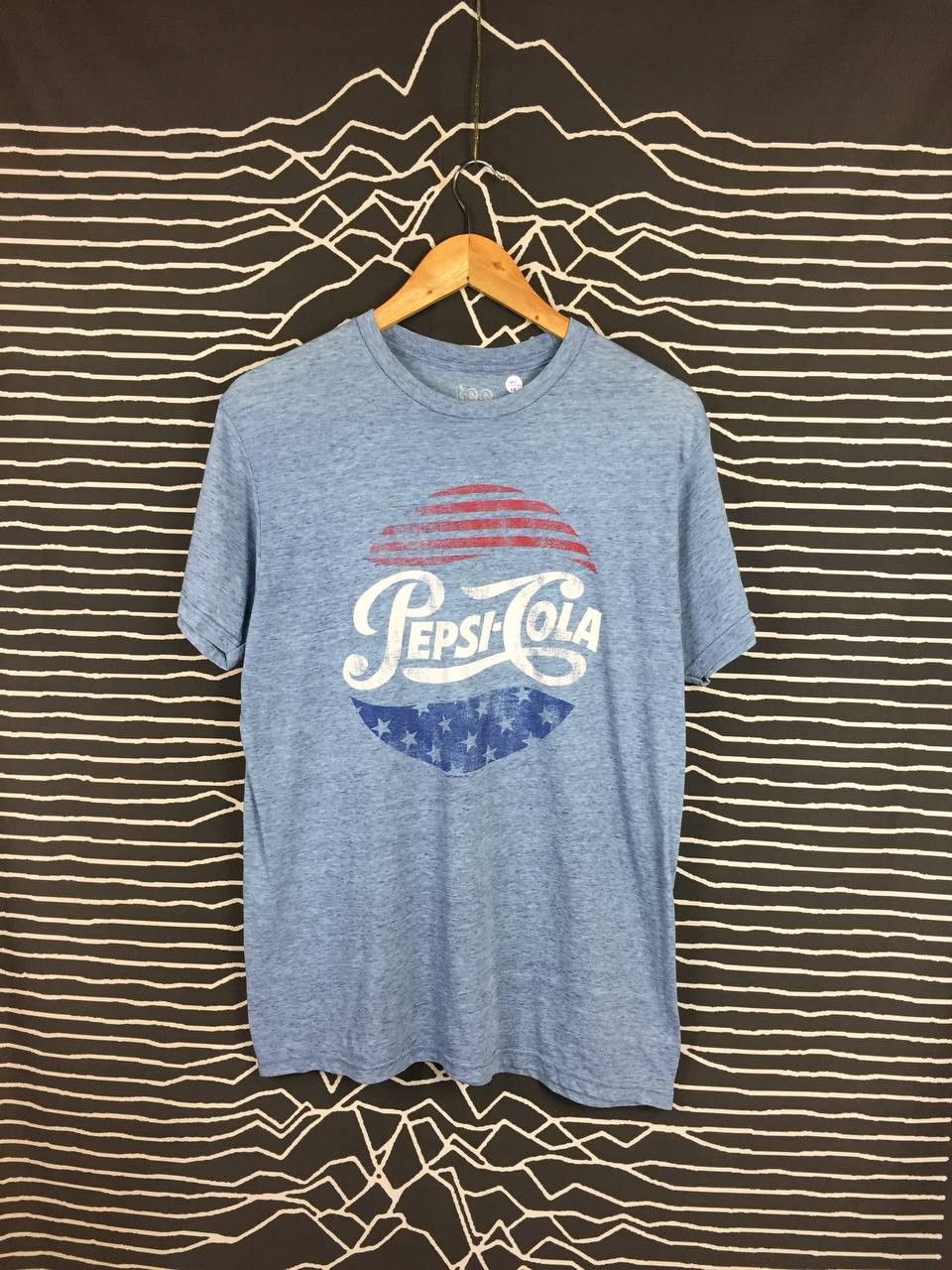 Coca Cola × Pepsi Tee Luv Pepsi Cola Patriotic Logo Graphic Tee Size US M / EU 48-50 / 2 - 2 Thumbnail