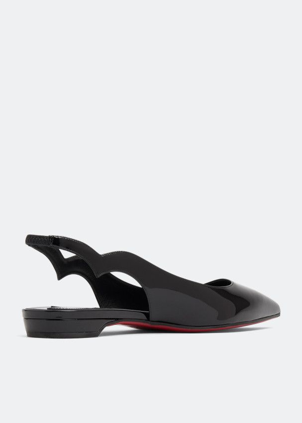 Christian Louboutin o1s1wg110924 Hot Chickita Sling in Black Size US 7 / IT 37 - 3 Thumbnail