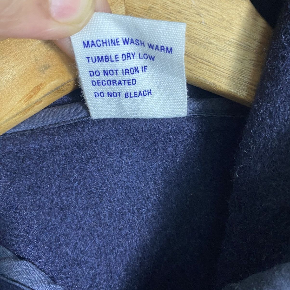 Champion × Vintage Vintage 50s Champion Reproduction Label Wool Hoodie Size US M / EU 48-50 / 2 - 9 Thumbnail
