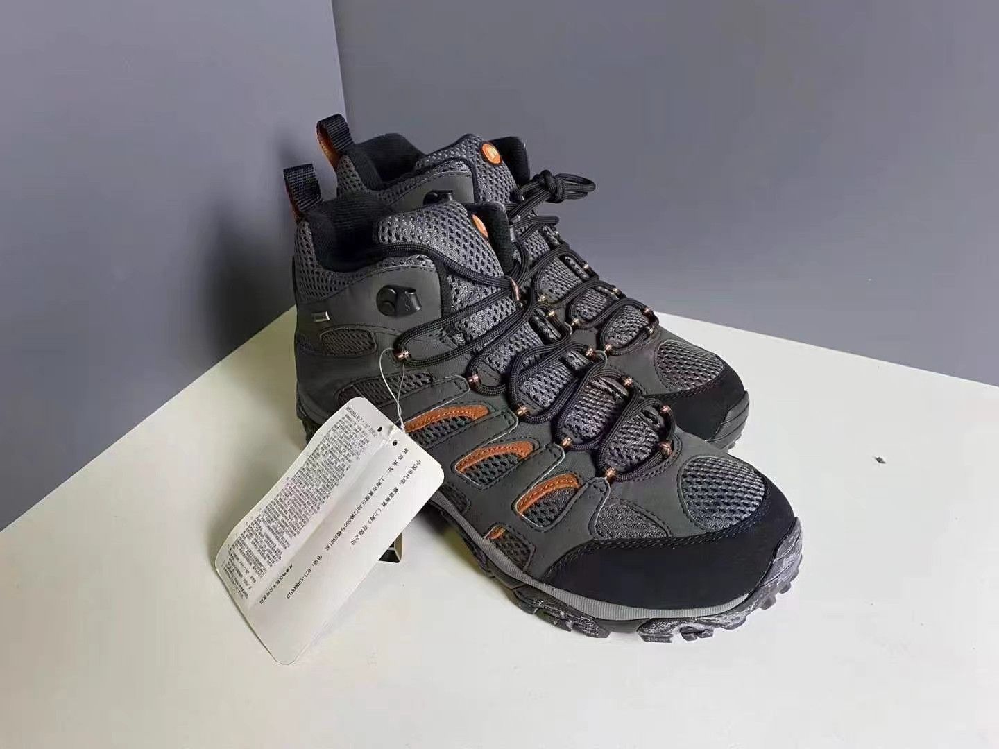 Merrell OUT. PERFORM Merrell High-Top Waterproof Hiking Shoes K15 Size US 12 / EU 45 - 3 Thumbnail
