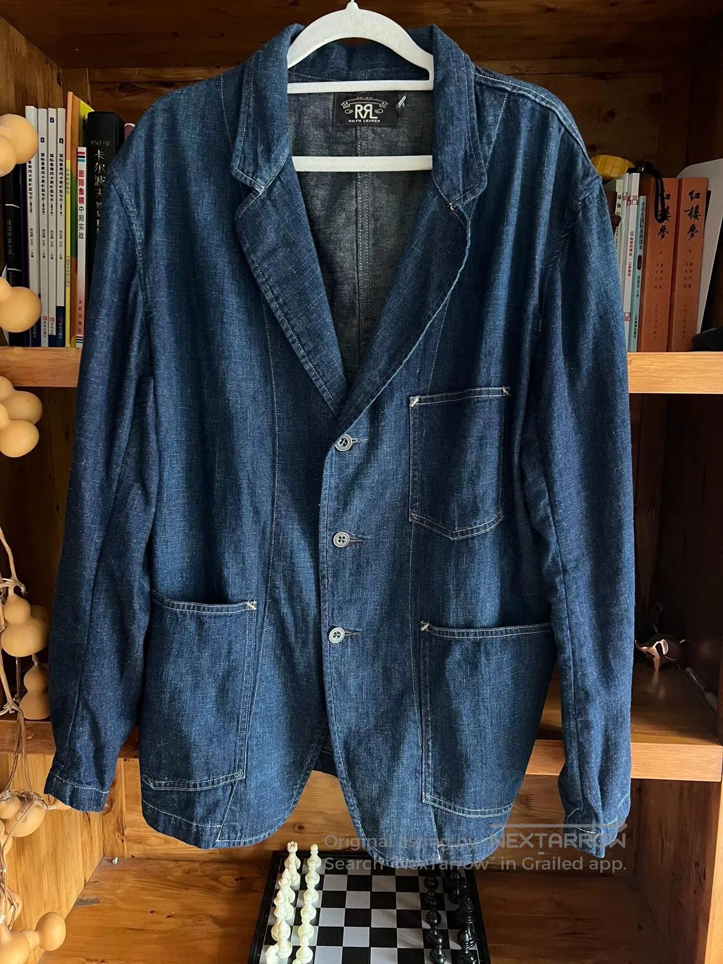 RRL Ralph Lauren RRL Double RL Indigo Cotton. Size US M / EU 48-50 / 2 - 1 Thumbnail