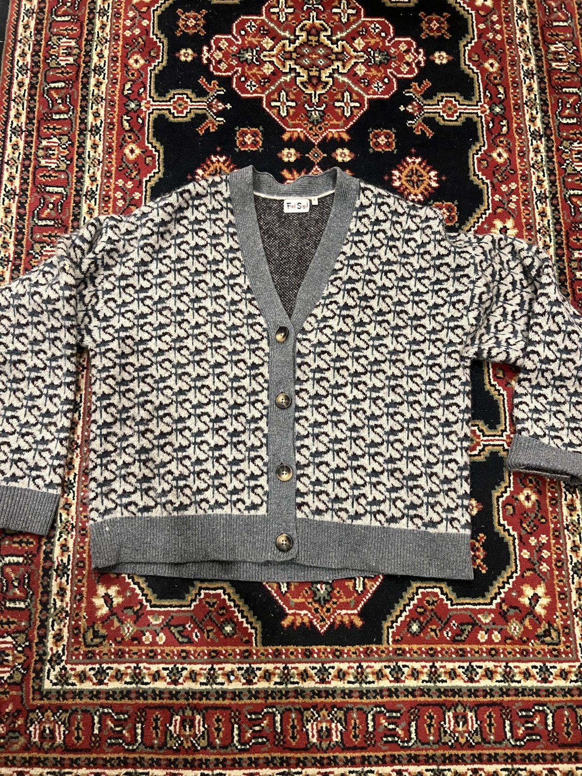 Fred Segal Alpaca Cardigan