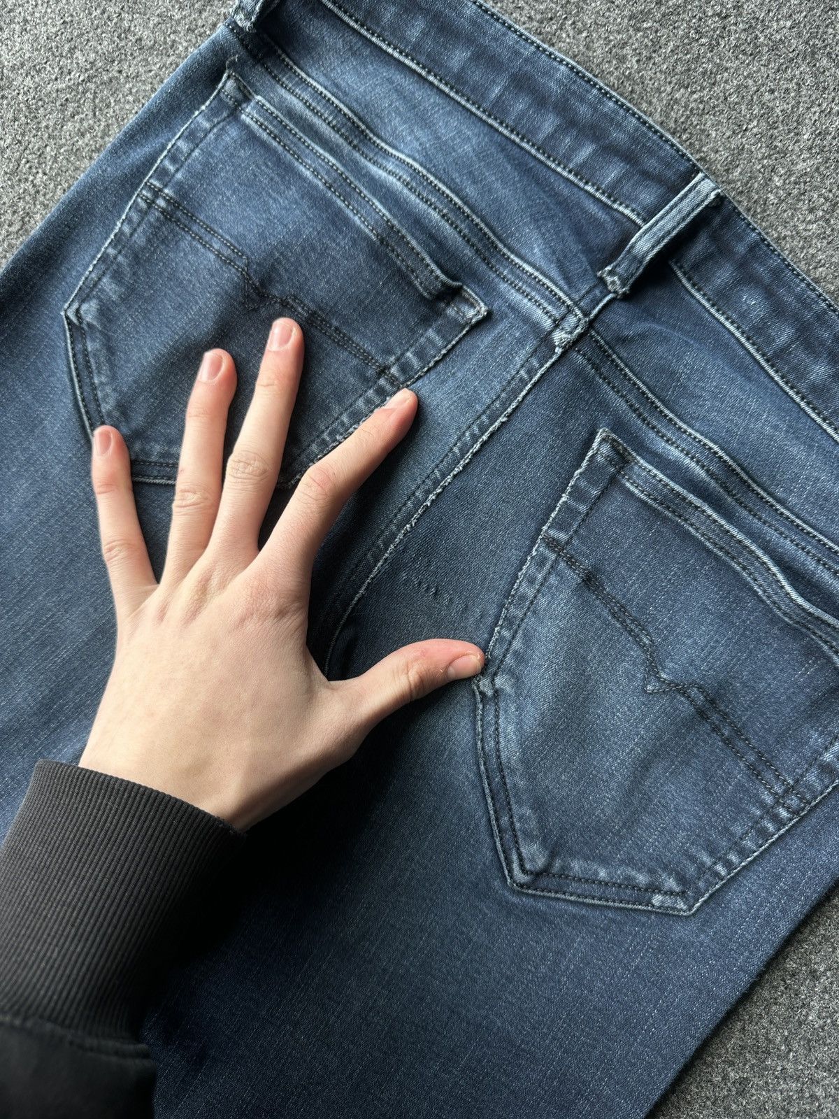 Diesel 🚨 DIESEL IFSIXWASNINE JEANS DENIM RARE Y2K FIT GOTHIC PUNK Size 29" - 15 Thumbnail