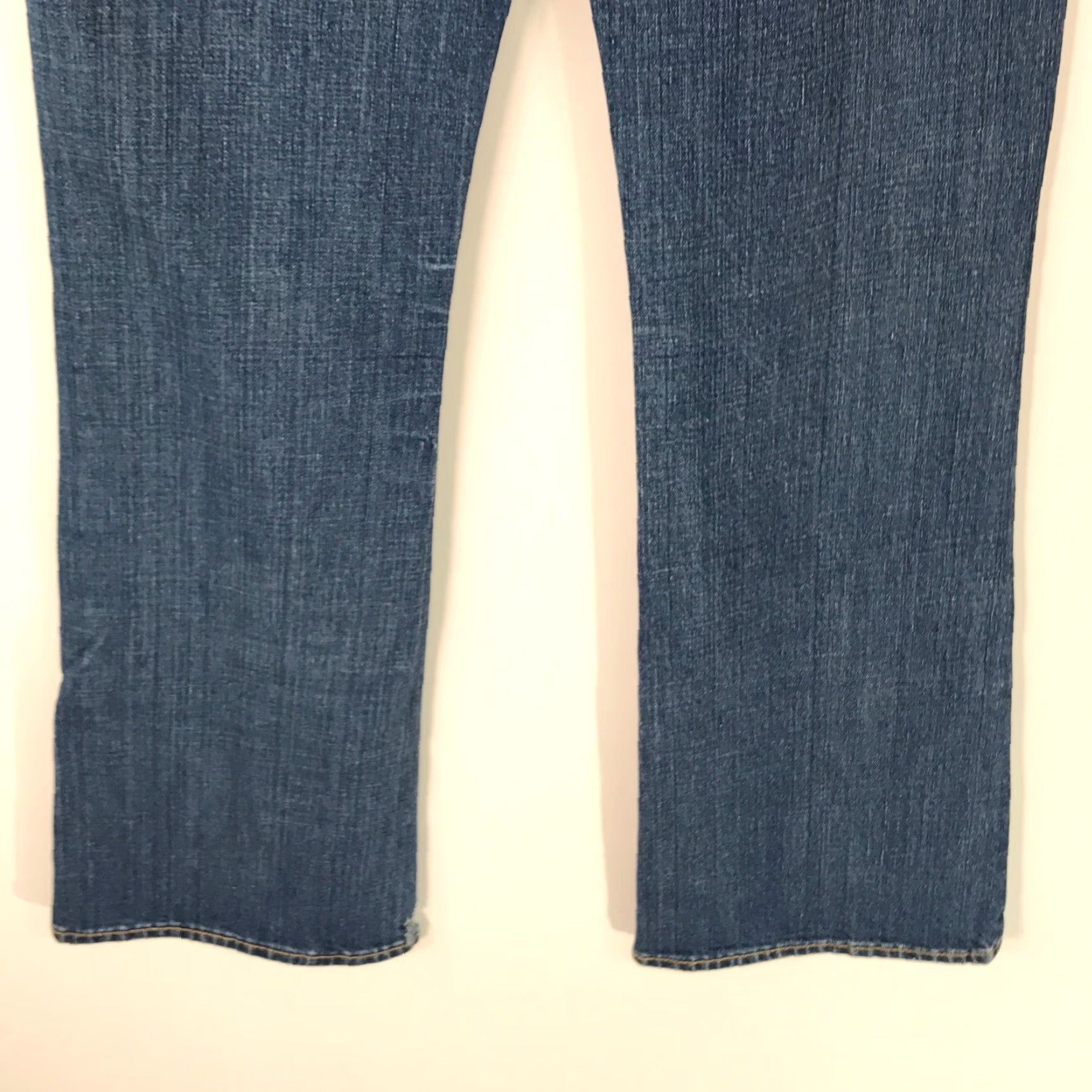 Polo Ralph Lauren Polo Ralph Lauren Womens Ultra Low Rise Casual Blue Denim Boot Cut Jeans Size 8 Size 30" / US 8 / IT 44 - 5 Thumbnail