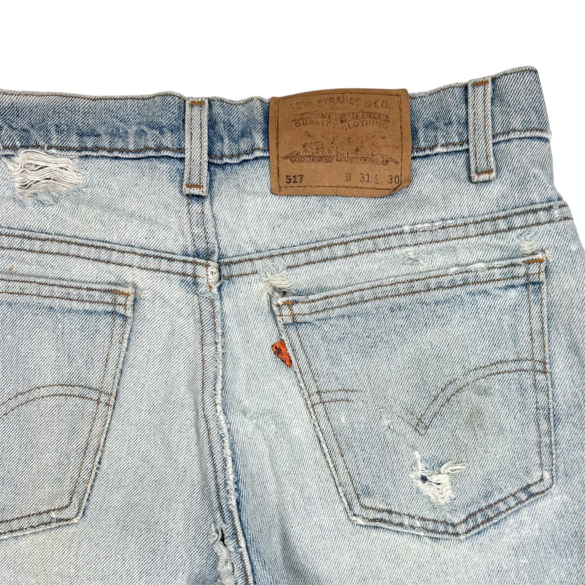 Levi's VINTAGE LEVI'S BLUE 517 DENIM Size US 31 - 10 Thumbnail