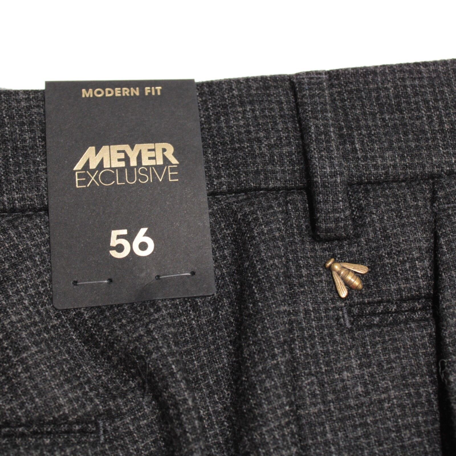 Other Meyer New with tags Dress Pants Size 40 US In Gray Size US 40 / EU 56 - 4 Thumbnail