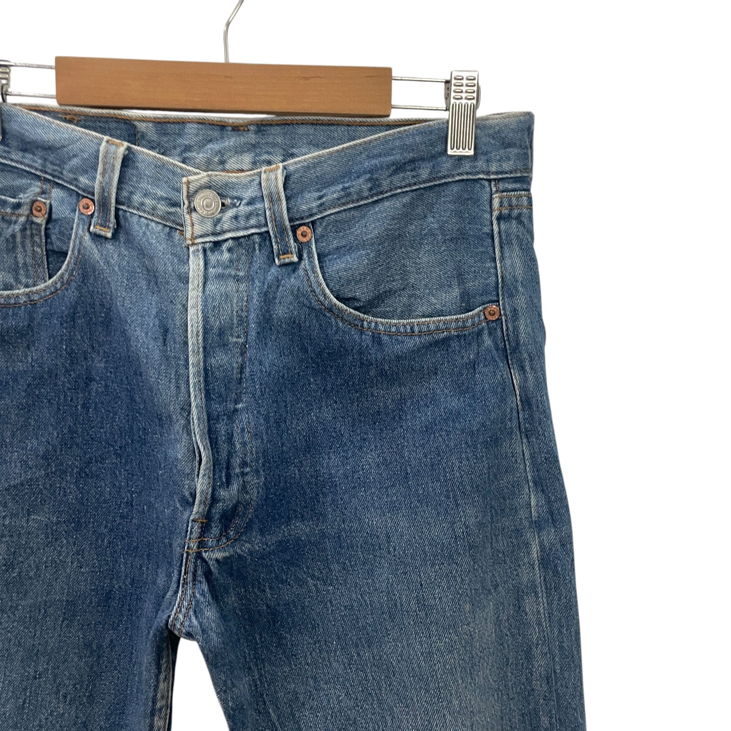 Levi's Vintage 90s Levis 501XX Denim Jeans Size US 30 / EU 46 - 3 Thumbnail