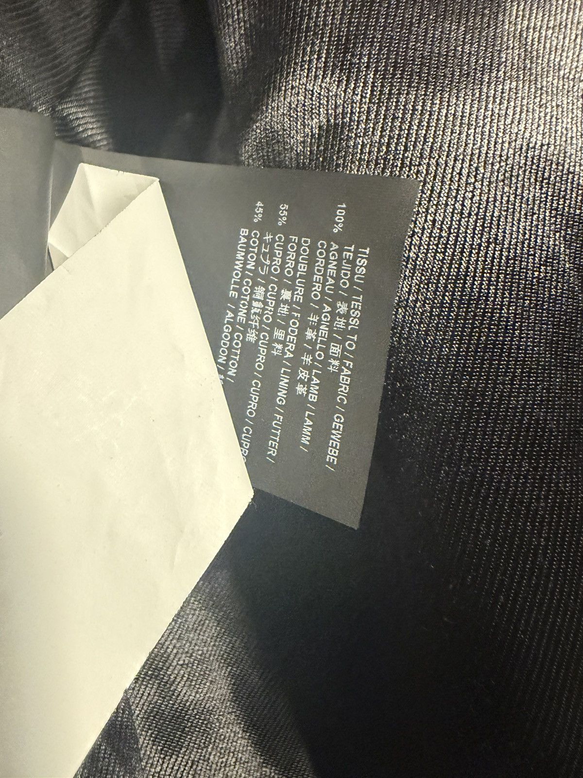 Saint Laurent Paris Saint Laurent Hedi Slimane leather jacket. 56/XL. Size US XL / EU 56 / 4 - 12 Thumbnail