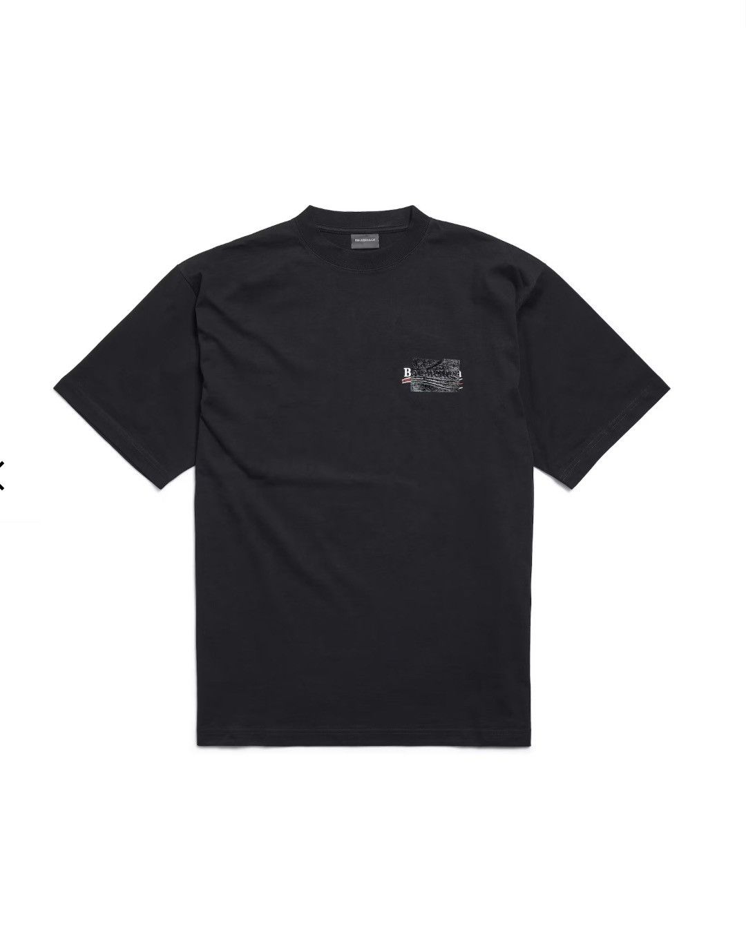 Balenciaga 🔥 BALENCIAGA 🔥 GAFFER T'SHIRT LARGE FIT BLACK WHITE AND RED Size US XXS / EU 40 - 2 Thumbnail