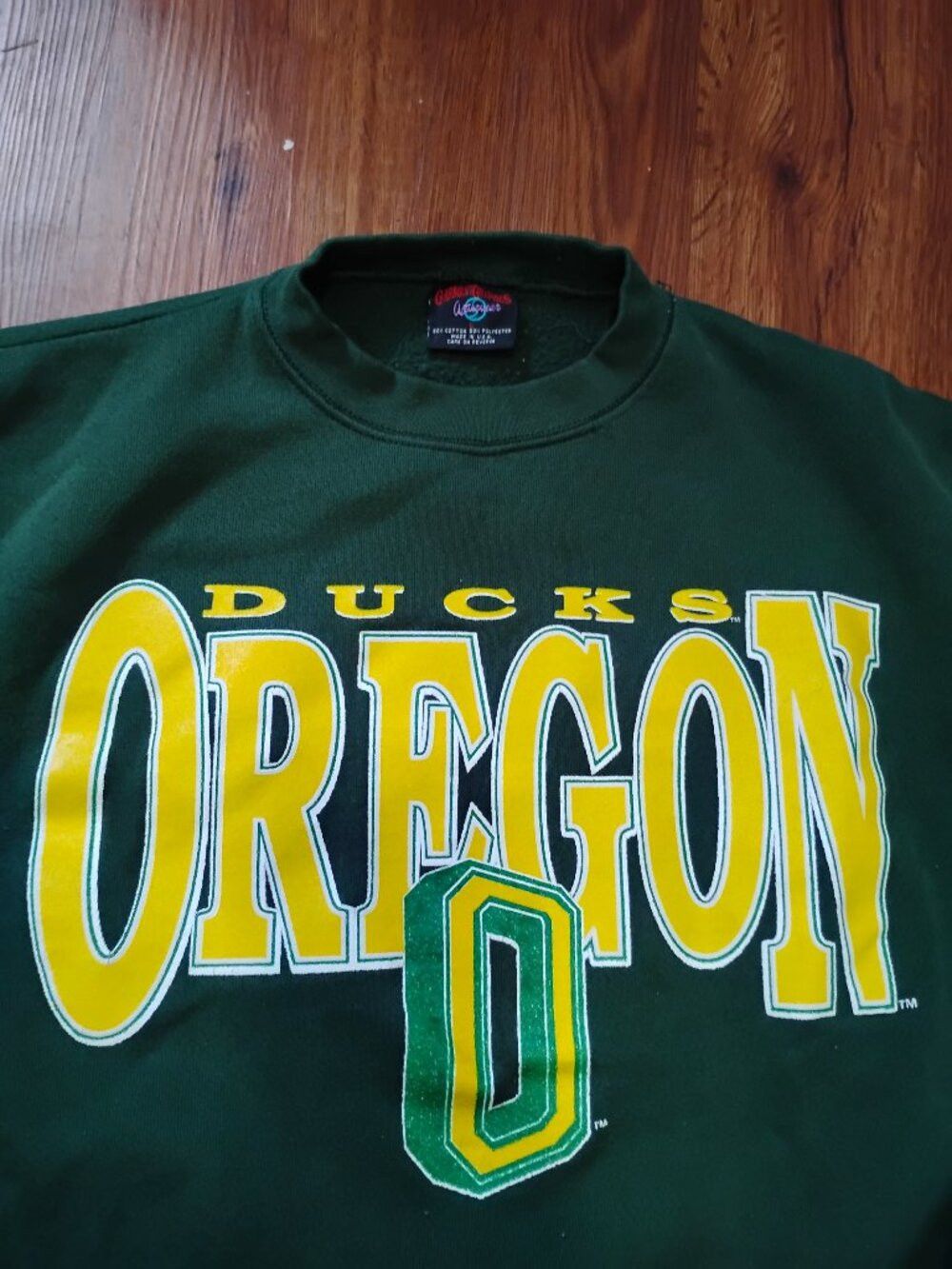 Other Vintage 90s Oregon Ducks Crewneck Sweatshirt Size US L / EU 52-54 / 3 - 1 Thumbnail