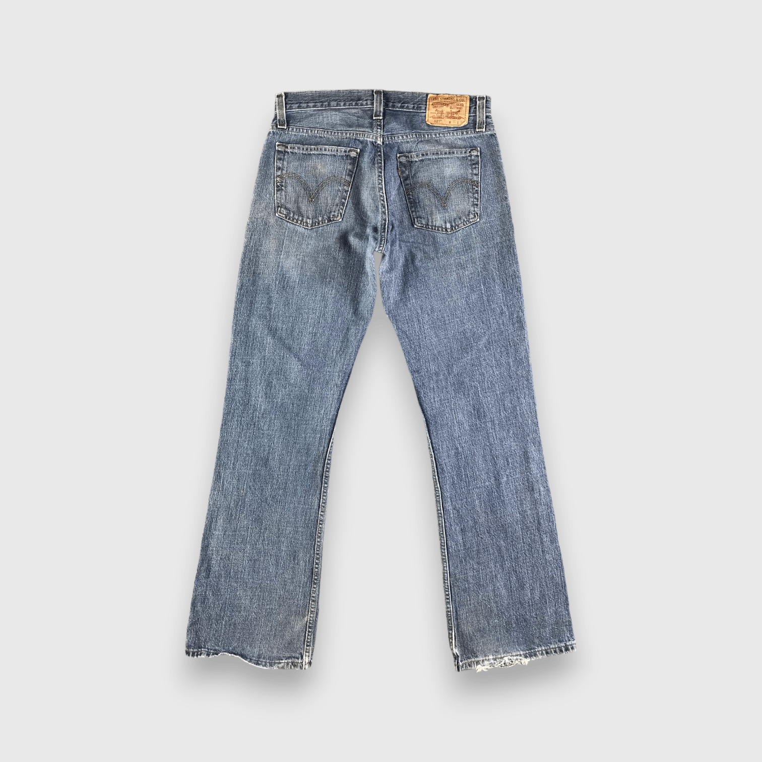 Levi's Vintage Blue Wash Levis 527 Jeans-J3536 Size US 31 - 2 Thumbnail