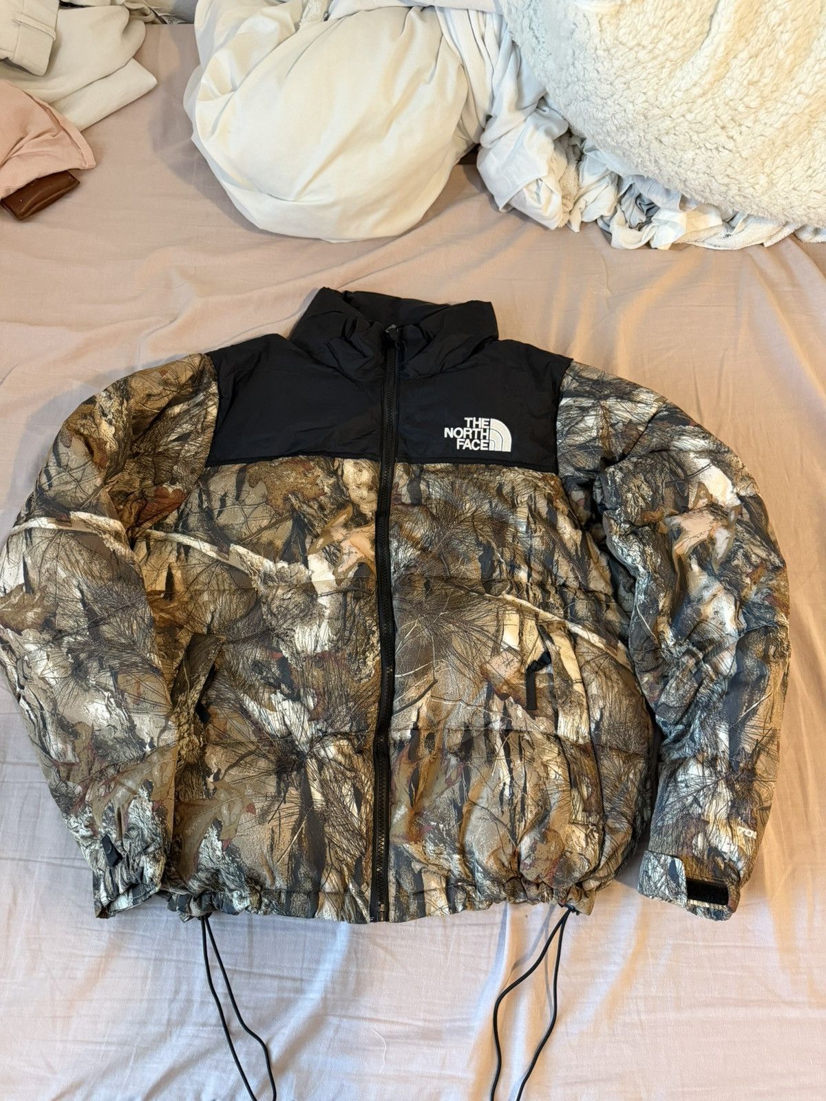 The North Face The North Face Nuptse 700 Real Tree Camo Puffer Jacket Size US S / EU 44-46 / 1 - 1 Thumbnail