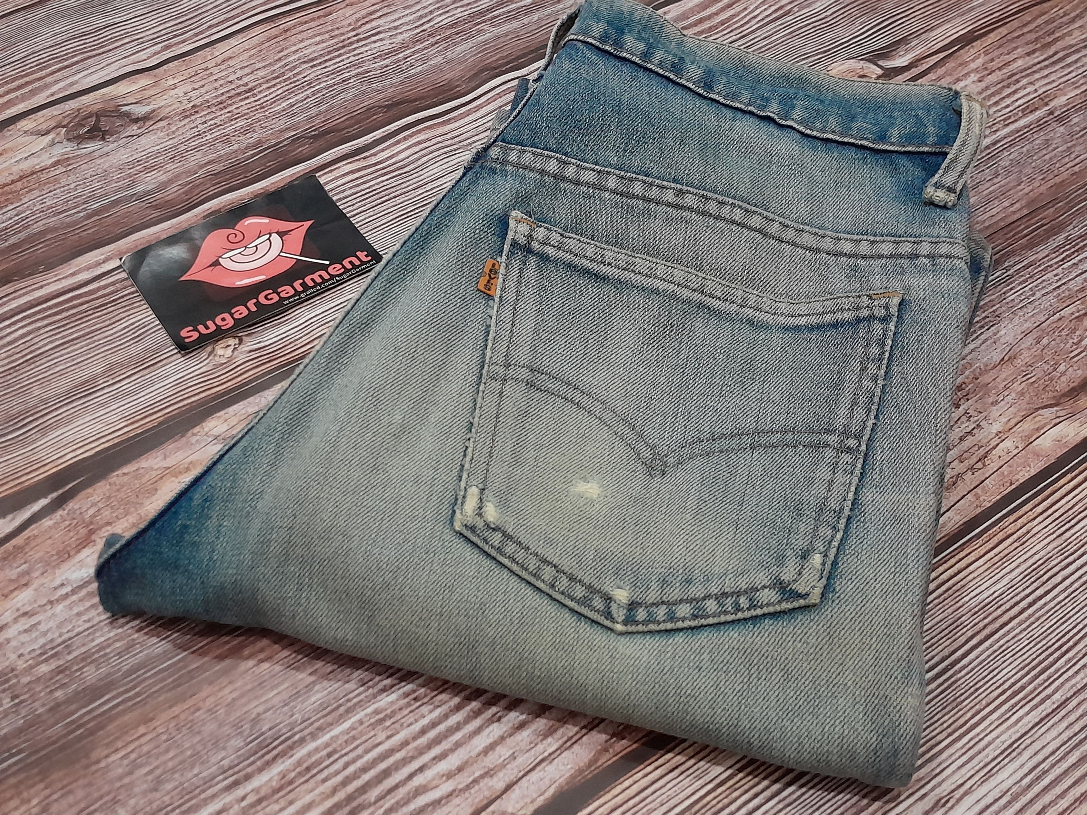Levi's Levis 646 Bell Bottom Flare bootcut Orange Tab Jeans Size US 31 - 22 Thumbnail