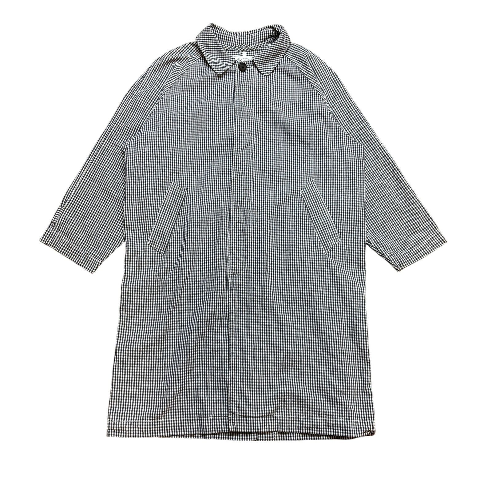 Japanese Brand The Doifamily Dailywear Plaid Gingham Trench Coat Men's XL Size US XL / EU 56 / 4 - 1 Thumbnail