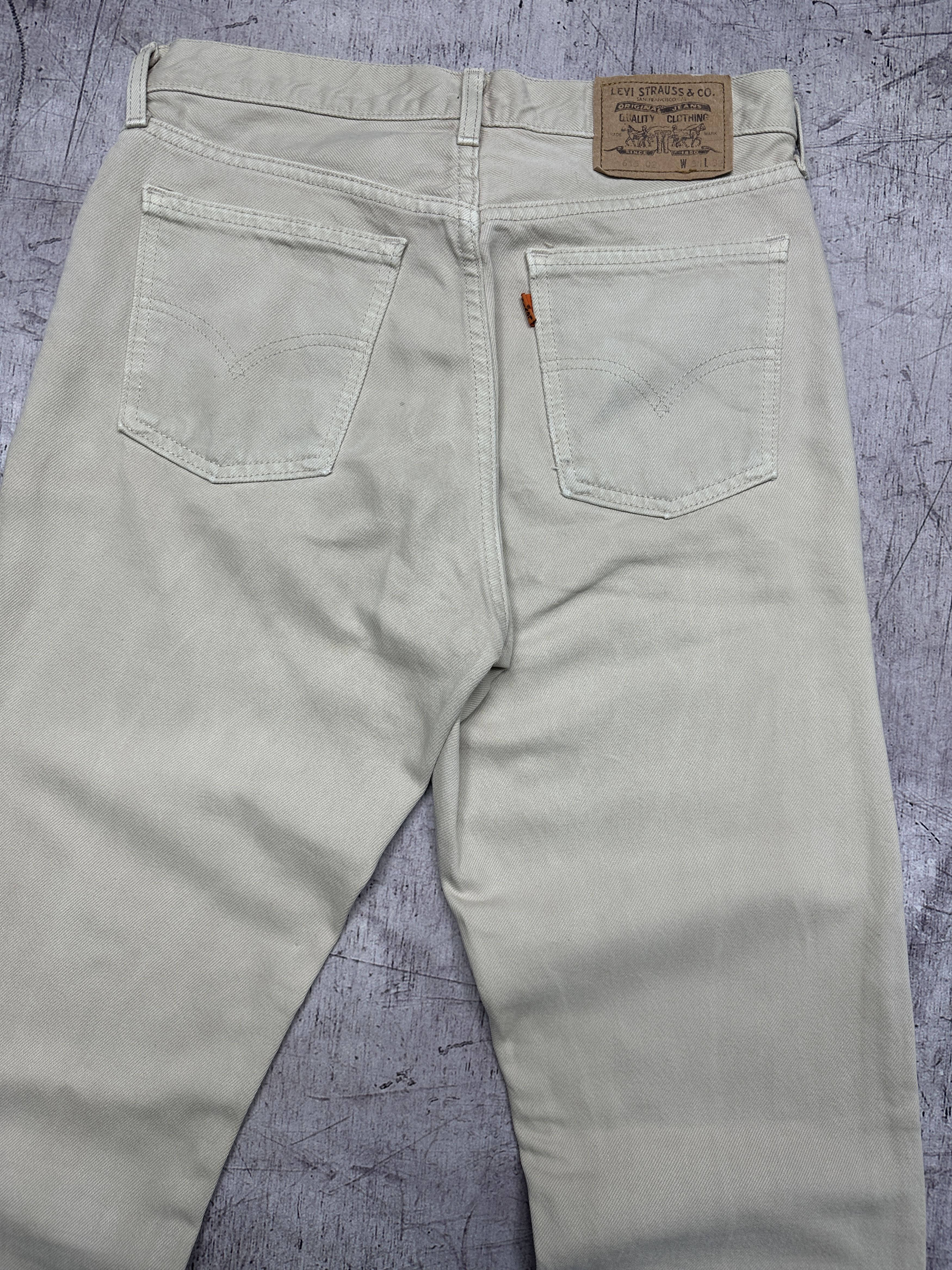 Levi's Levis 615 90s Vintage Mens Orange Tab Denim Pants Jeans Size US 31 - 2 Thumbnail