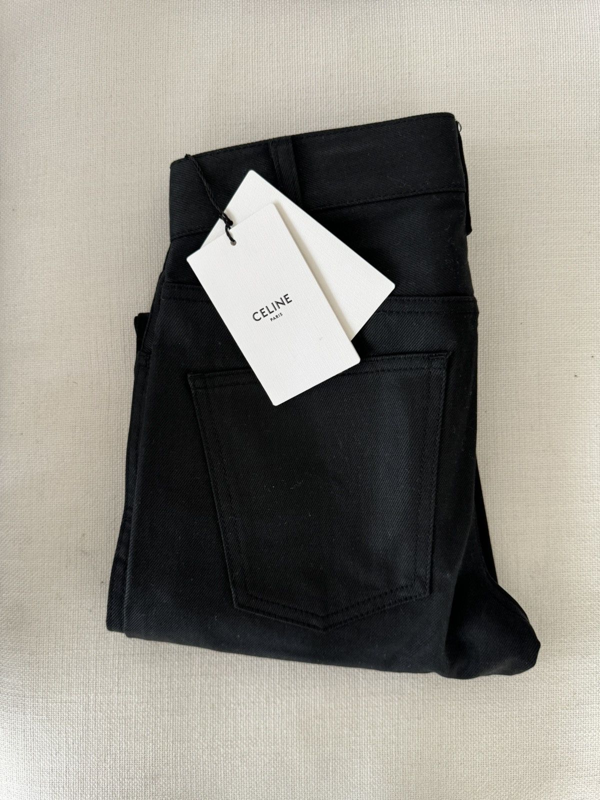 Celine × Hedi Slimane RARE! 🔥 Celine ST 001 denim pants Size US 27 - 4 Thumbnail