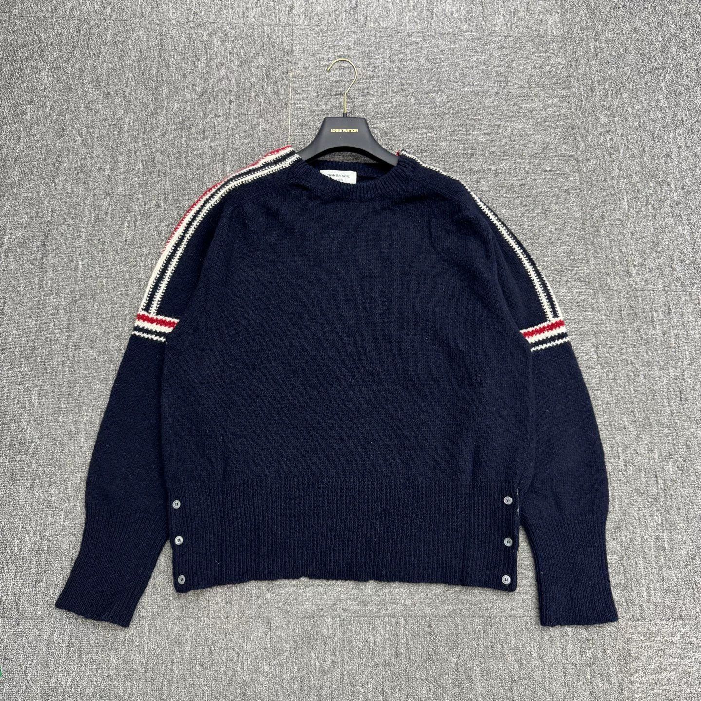 Thom Browne thom browne striped wool knit pullover Size US L / EU 52-54 / 3 - 1 Thumbnail