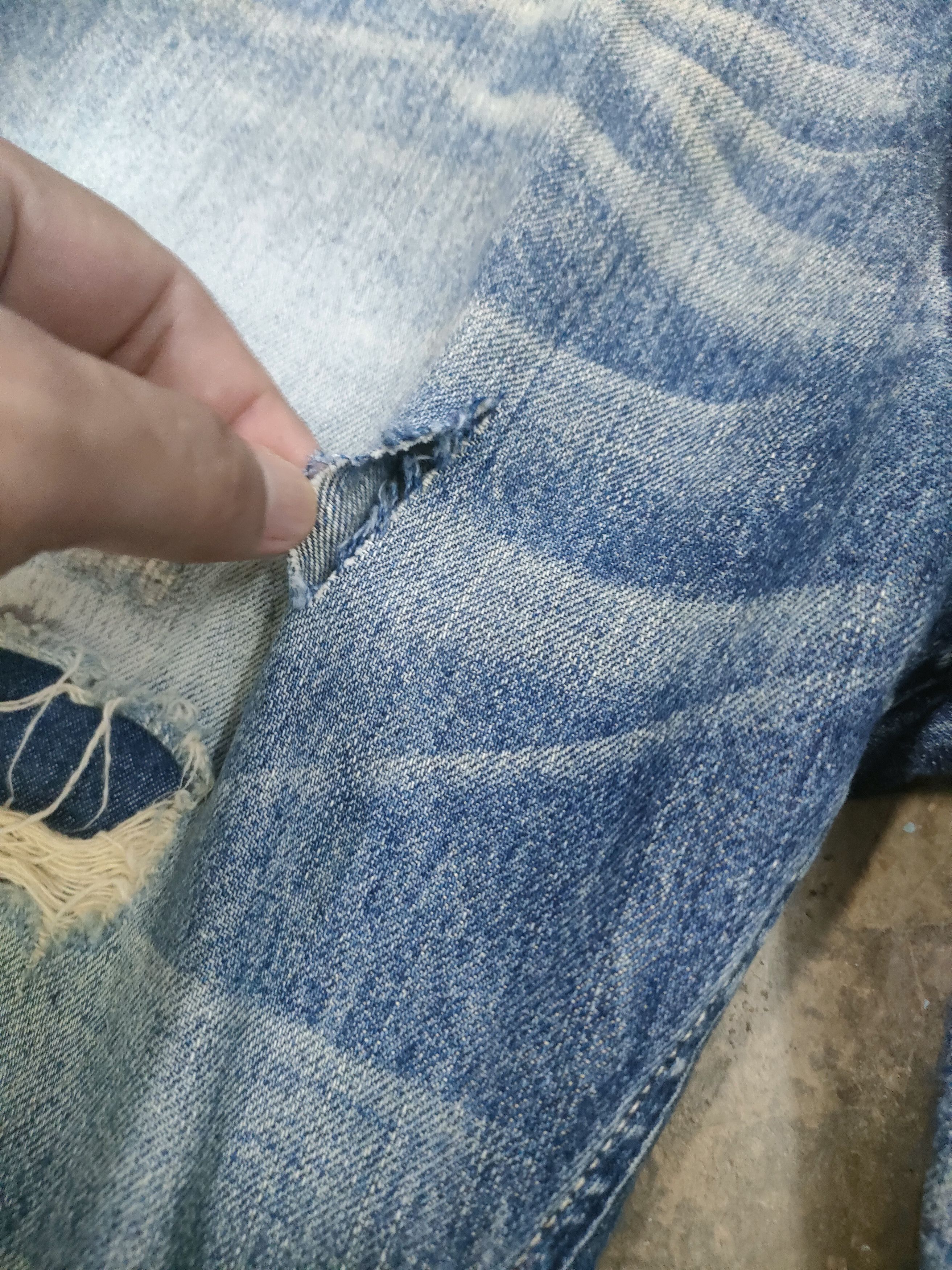 If Six Was Nine Tk MixPice Distressed Jeans Size US 32 / EU 48 - 8 Thumbnail