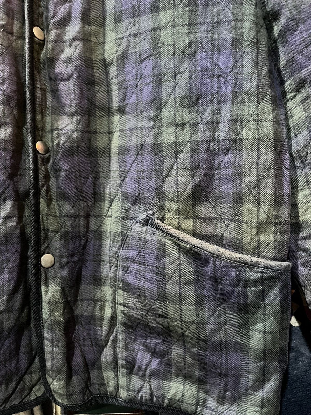 Brooks Brothers × Vintage Brooks Brothers Green Plaid Workwear Jacket 90s Size US M / EU 48-50 / 2 - 3 Thumbnail