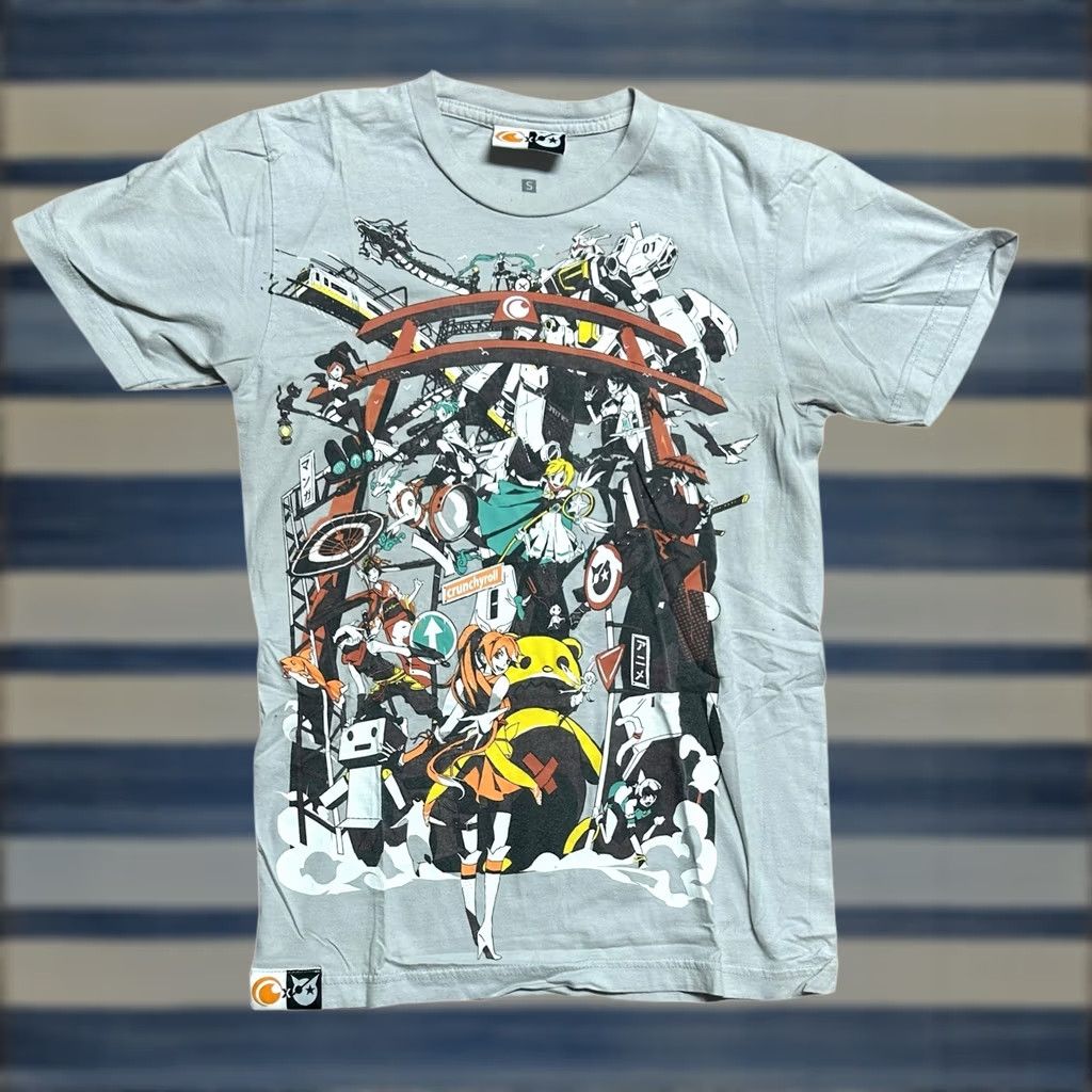 Vintage Crunchyroll Hime Funimation Anime T-Shirt Adult Small Gray Graphic Tee Size US S / EU 44-46 / 1 - 1 Thumbnail