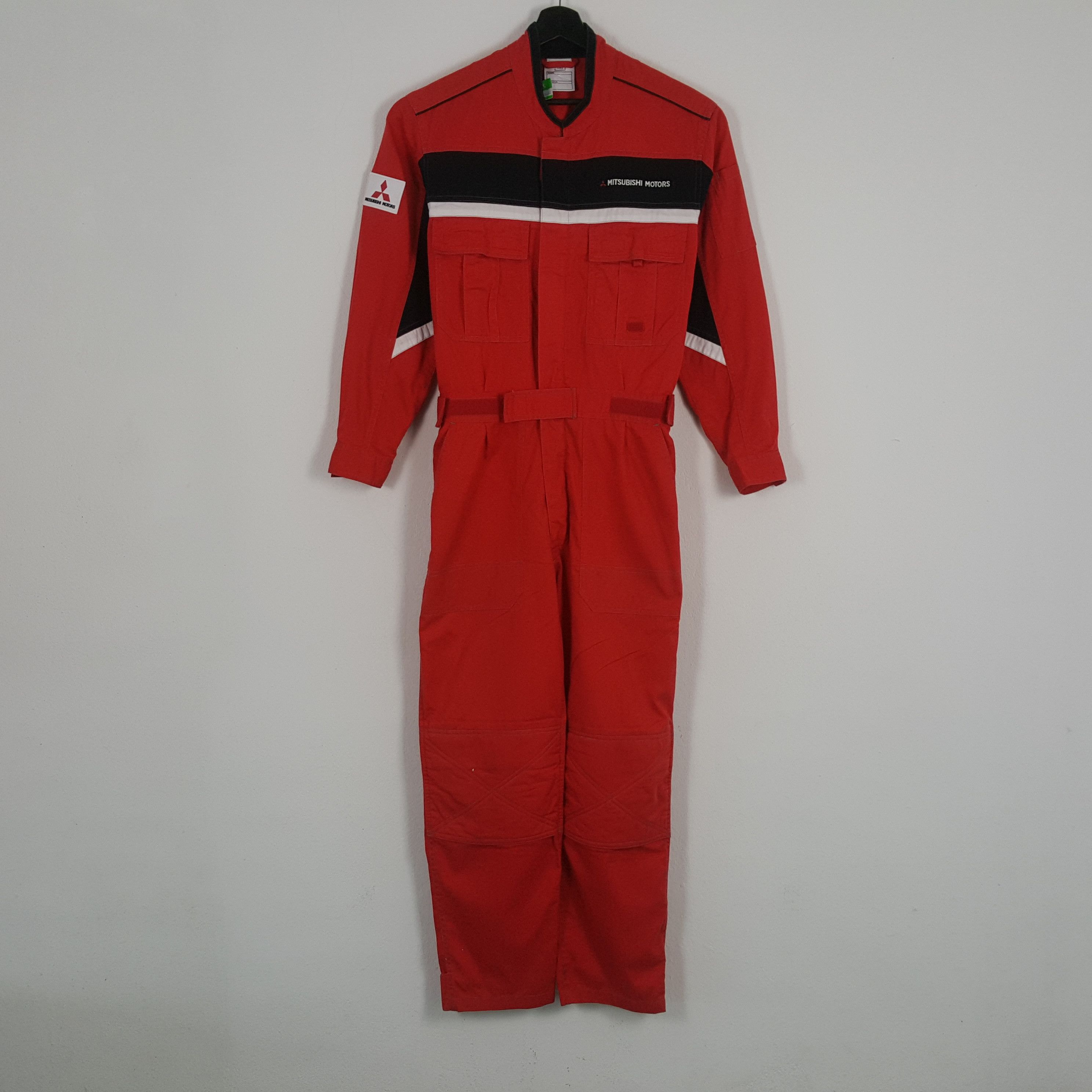 Vintage MITSUBISHI MOTORS Racing Workwear Style Coverall Jacket Size US S / EU 44-46 / 1 - 4 Thumbnail
