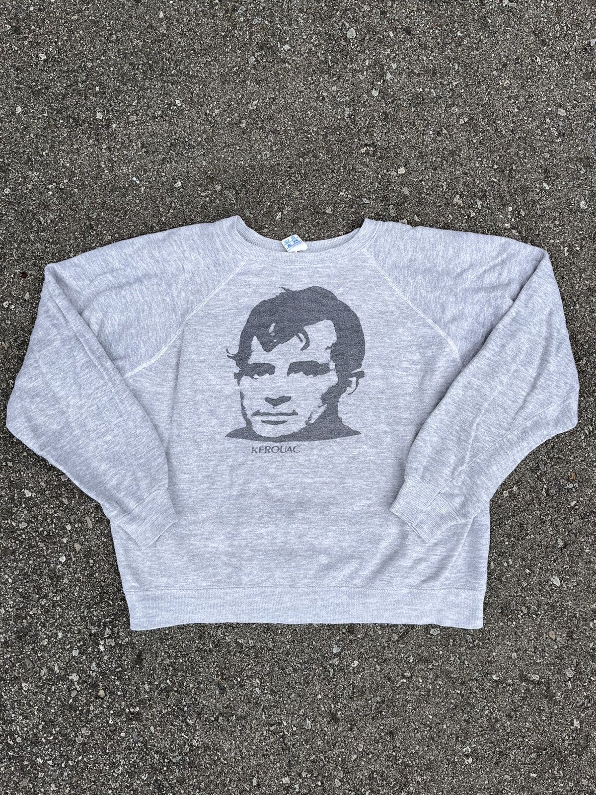 Champion × Vintage Vintage 1980s Jack Kerouac Champion Sweatshirt RARE Size US M / EU 48-50 / 2 - 1 Thumbnail