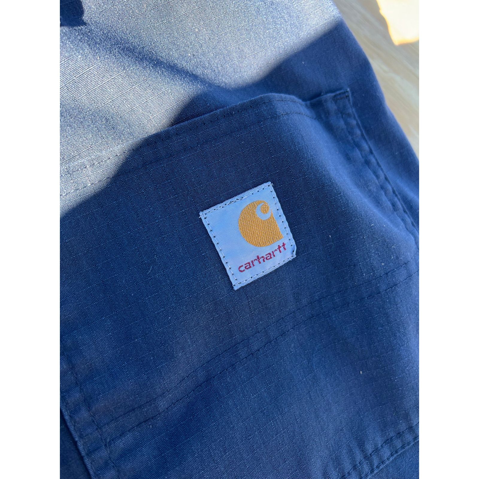 Carhartt Carhartt Relaxed Fit Canvas Blue Men 42x32 Work Pants work Size US 42 / EU 58 - 4 Thumbnail