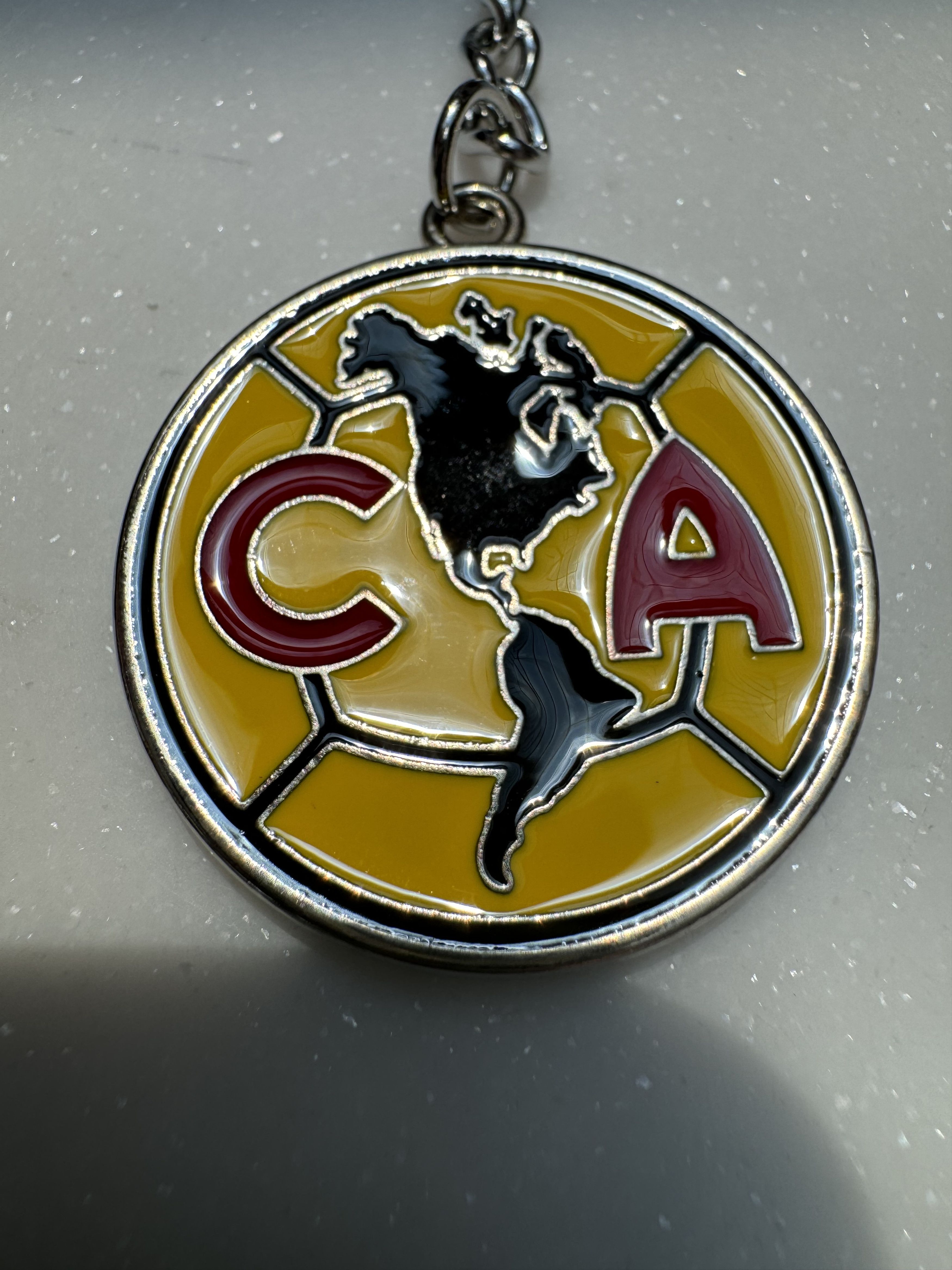 Other Club America FC Soccer Liga MX Metal Keychain New Size ONE SIZE - 3 Thumbnail