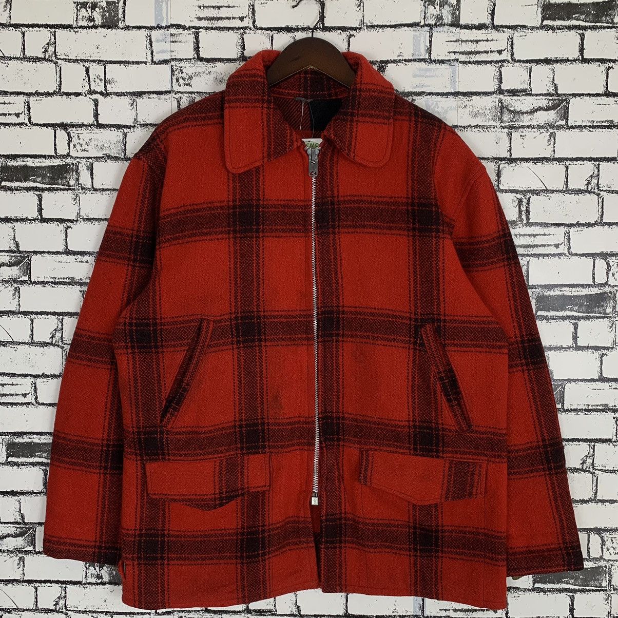 Vintage Vintage 40s North Country Outdoor Coat Tartan Jacket Size US L / EU 52-54 / 3 - 1 Thumbnail