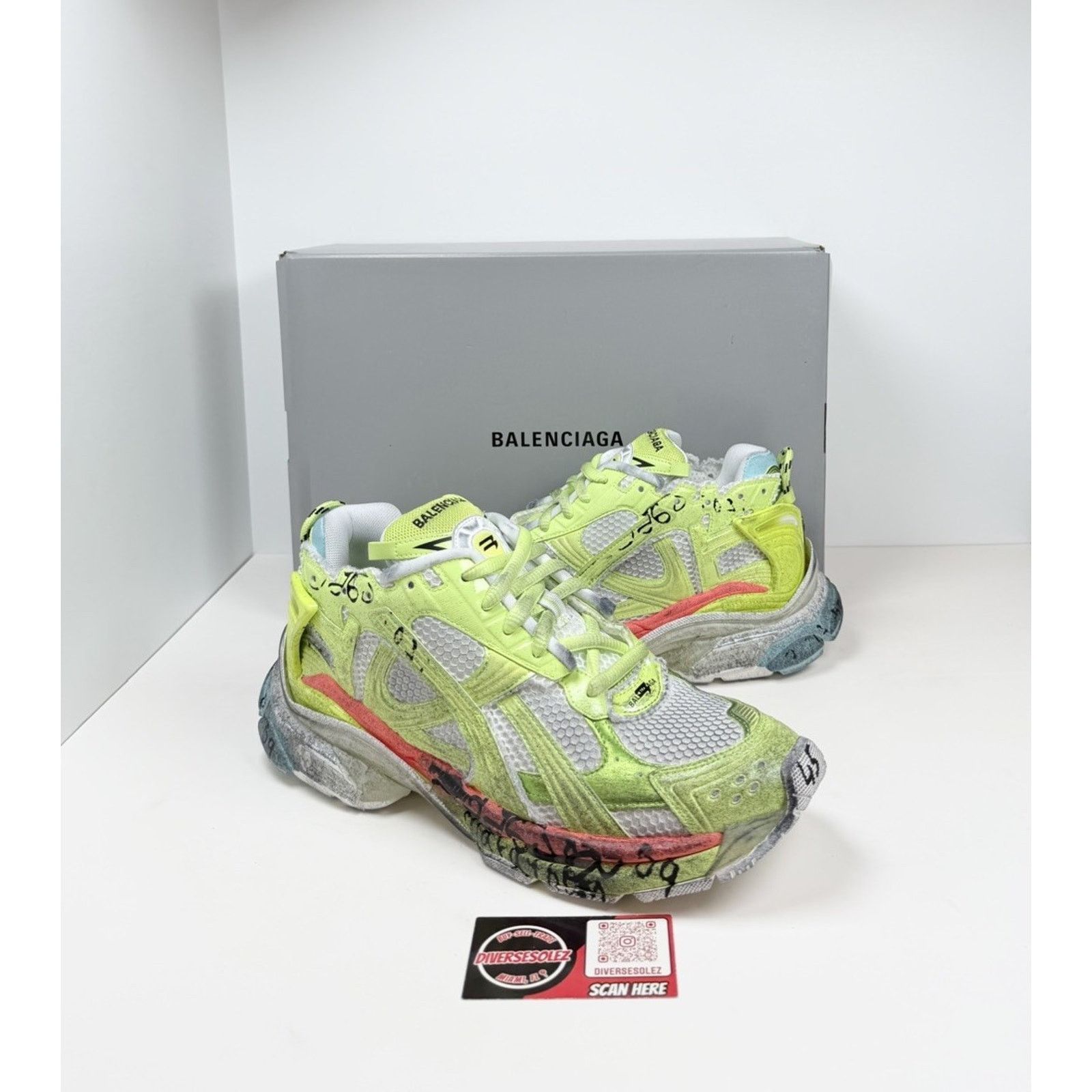 Balenciaga Size 45EU/12US - Balenciaga Runner Marathon Unreleased NEW Size US 12 / EU 45 - 1 Thumbnail