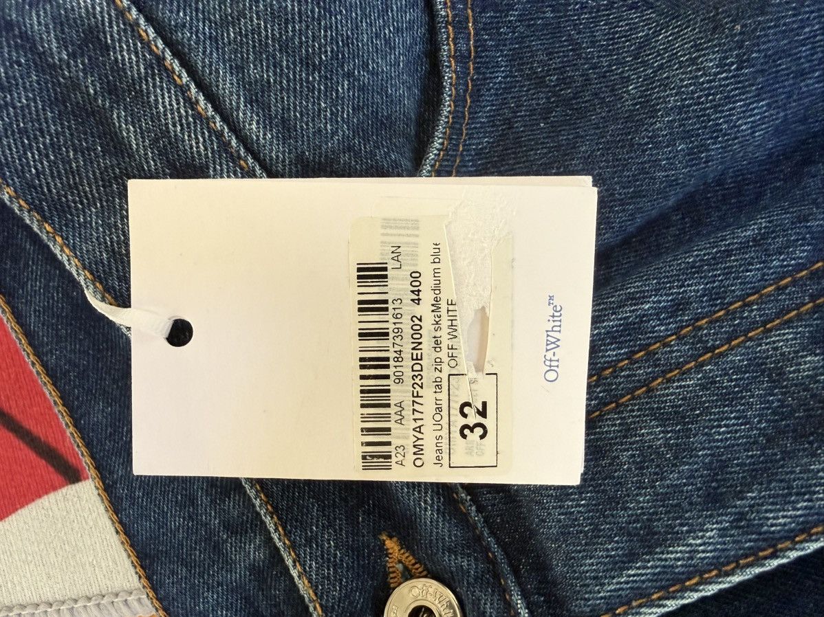 Off-White Off-White Jeans UOarr tab zip Size US 32 / EU 48 - 4 Thumbnail