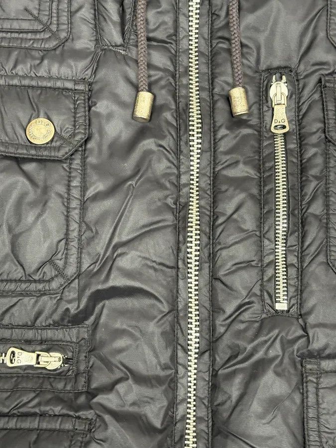 Dolce & Gabbana AW2003 Dolce & Gabbana Black Multi Pockets Puffer Jacket Size US M / EU 48-50 / 2 - 9 Thumbnail