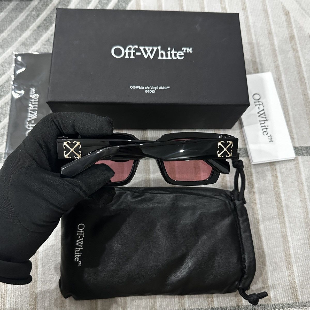 Off-White OFF-WHITE VIRGIL SUNGLASSES Size ONE SIZE - 4 Thumbnail