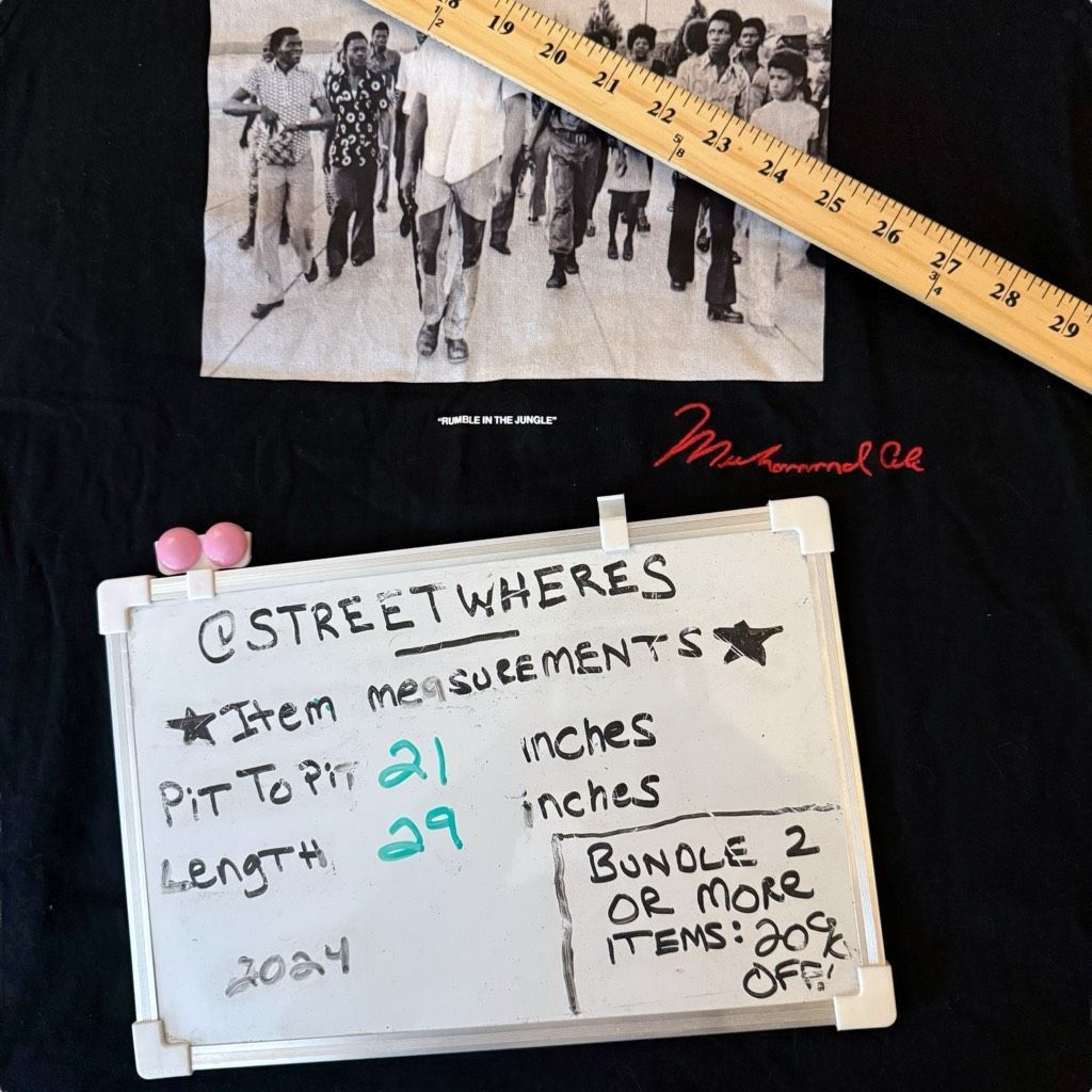 Other Shoe Palace x Muhammad Ali Photograph T-shirt Men’s M | Stre Size US M / EU 48-50 / 2 - 7 Thumbnail