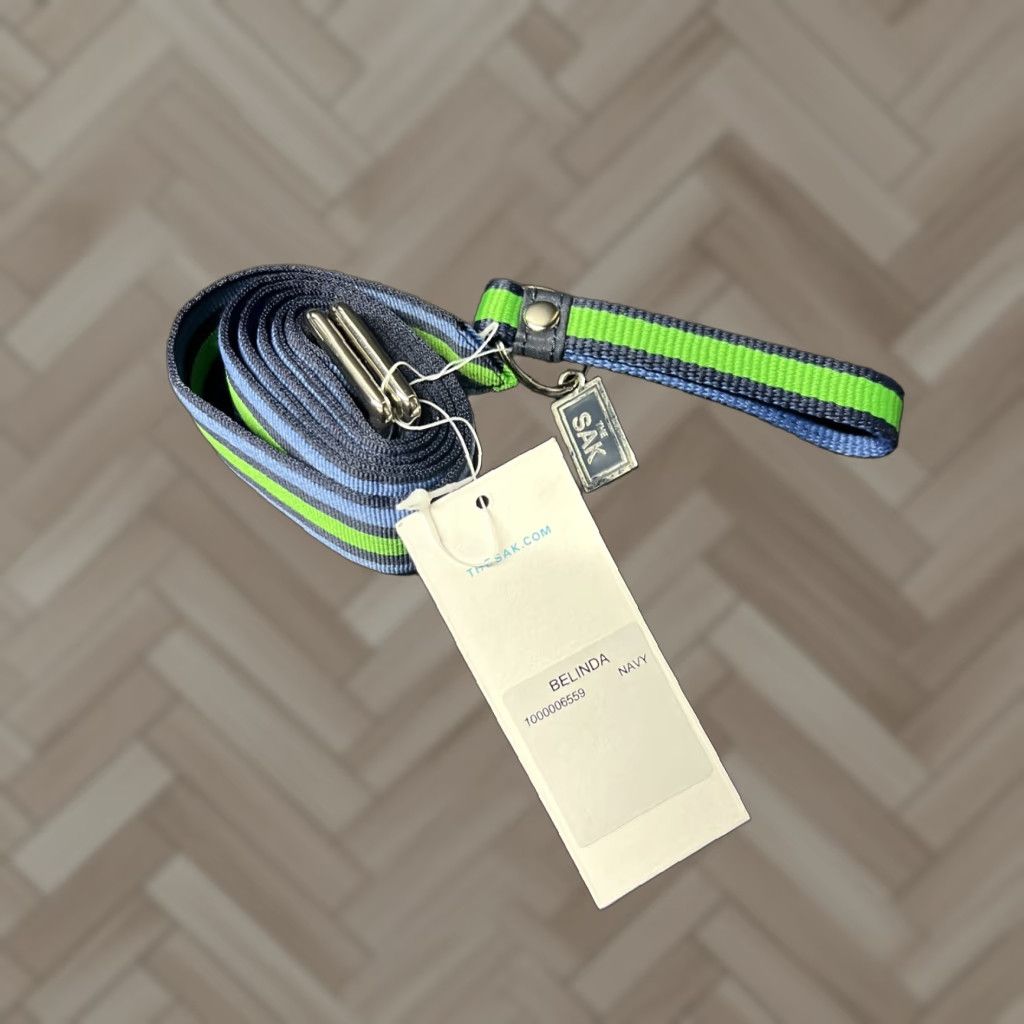 The Sak The Sak Belinda Blue Green Replacement Strap NEW Geometric Unisex Guitar Polyester Size ONE SIZE - 1 Preview