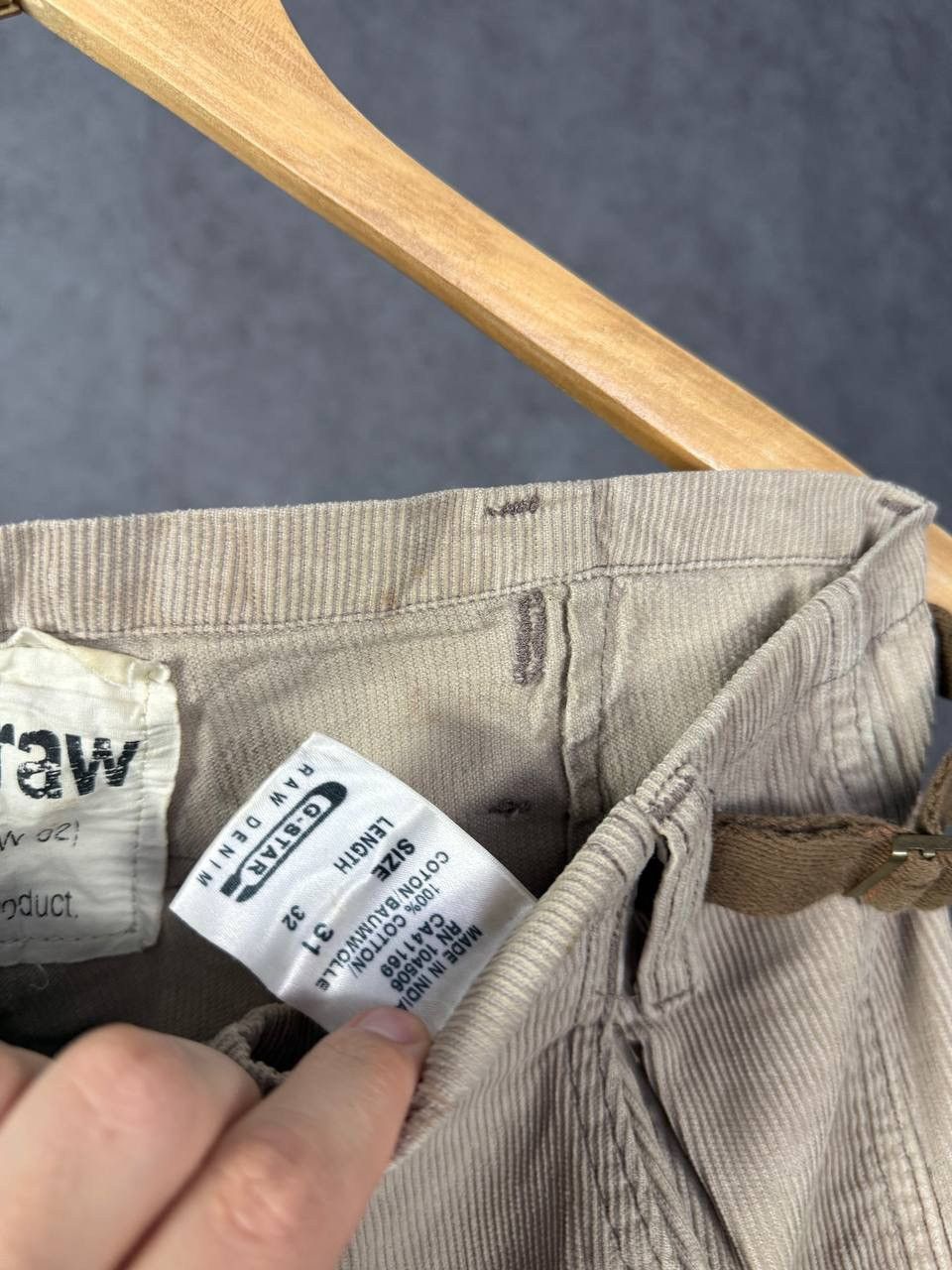 G-Star G Star Raw vintage cargo velvet pants Size US 31 - 6 Thumbnail