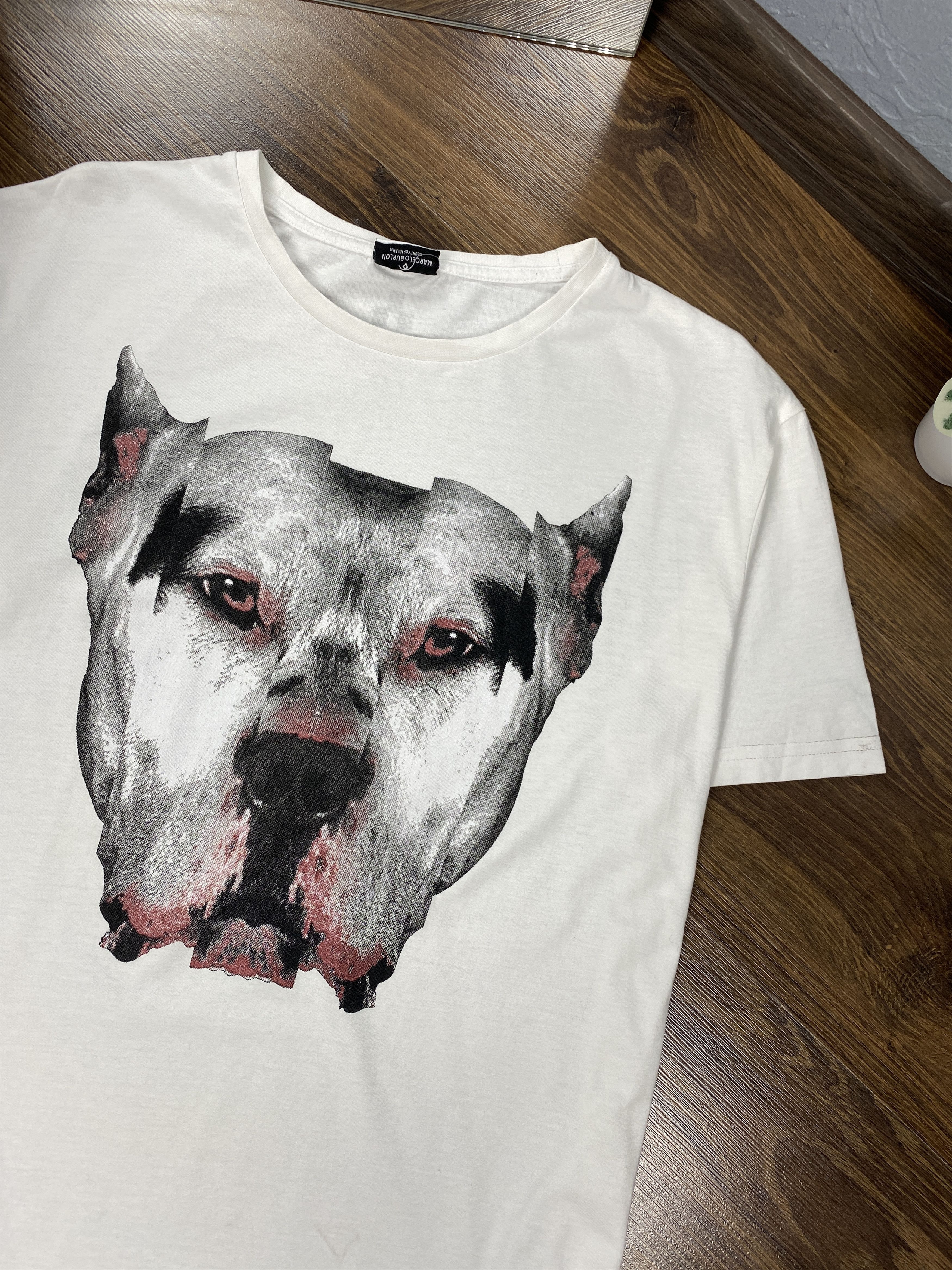 Marcelo Burlon Marcelo Burlon vintage dog print t-shirt Size US XXL / EU 58 / 5 - 2 Thumbnail